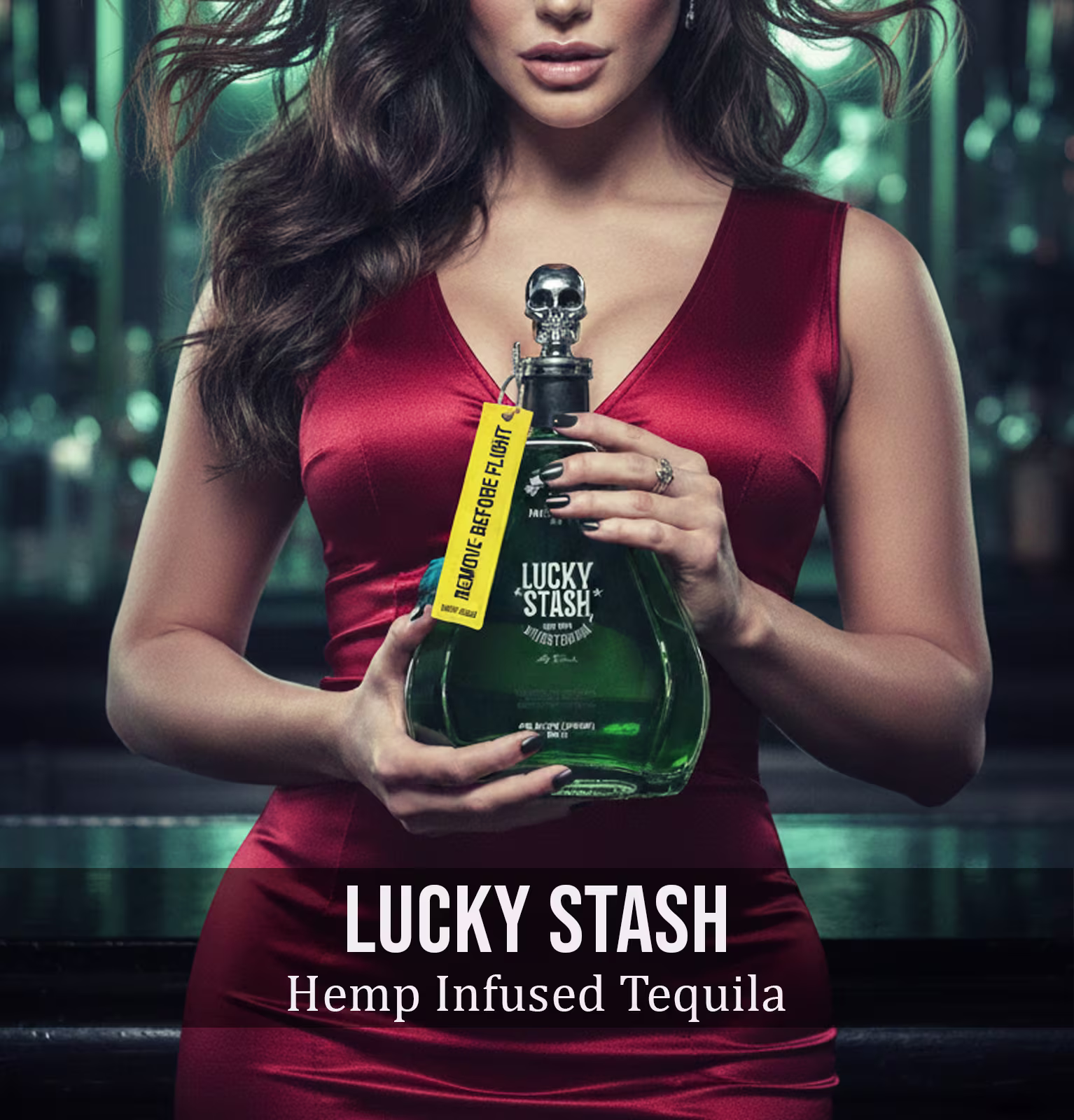 Lucky Stash Hemp Infused High Proof Tequila