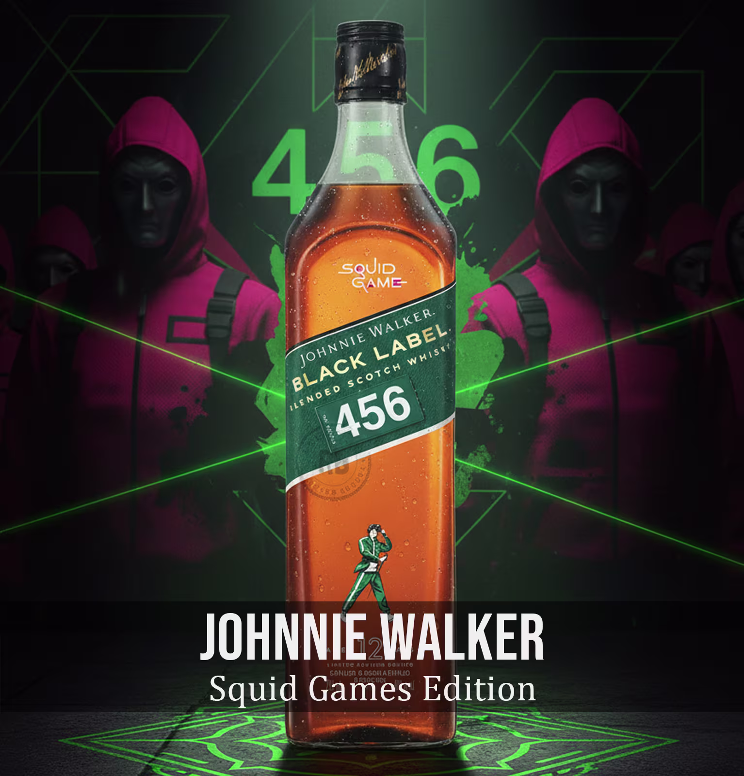 Johnnie Walker Black Label X Squid Games Edition