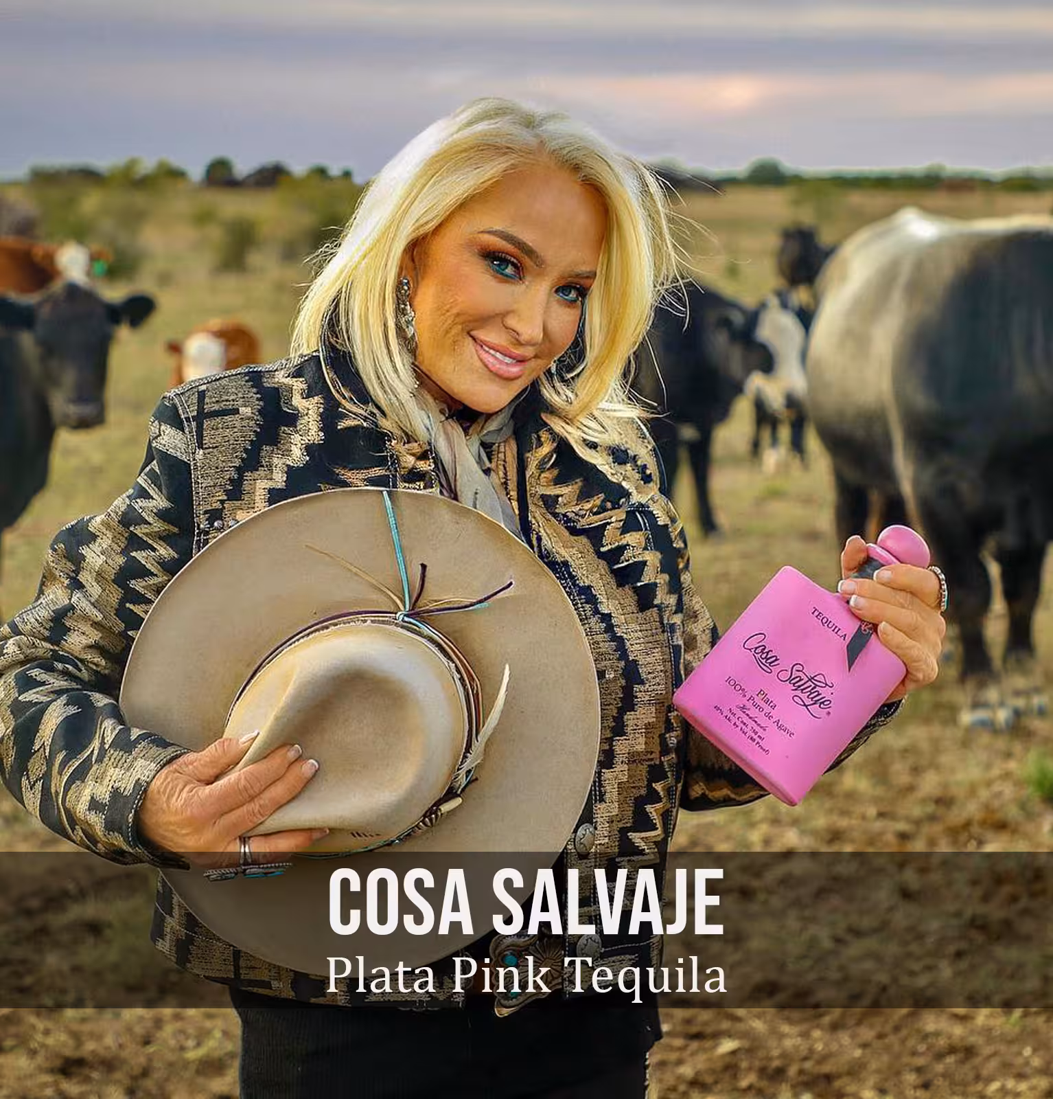 Cosa Salvaje Plata Pink Tequila