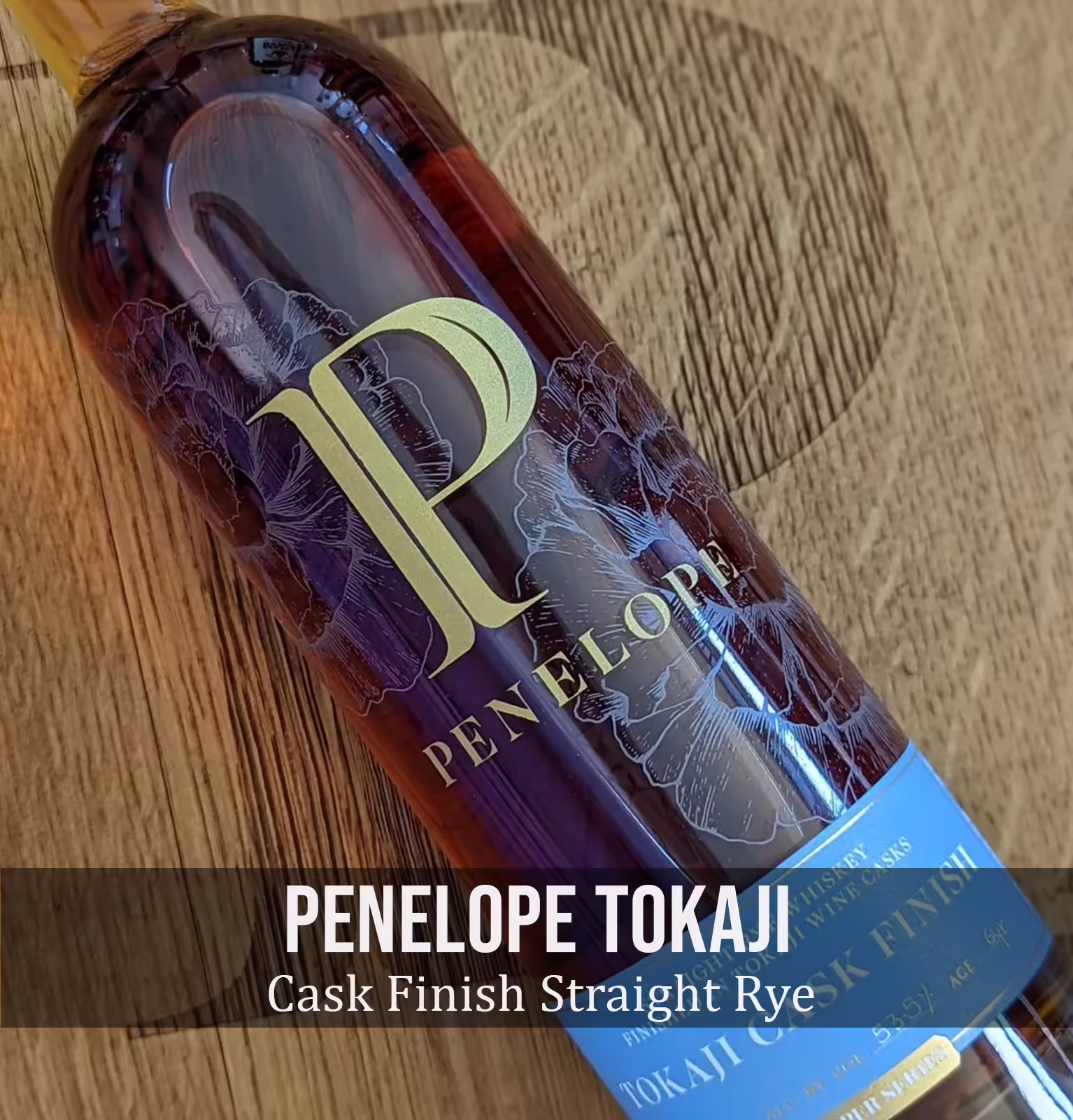 Penelope Tokaji Cask Finish 8 Year Old Straight Rye Whiskey