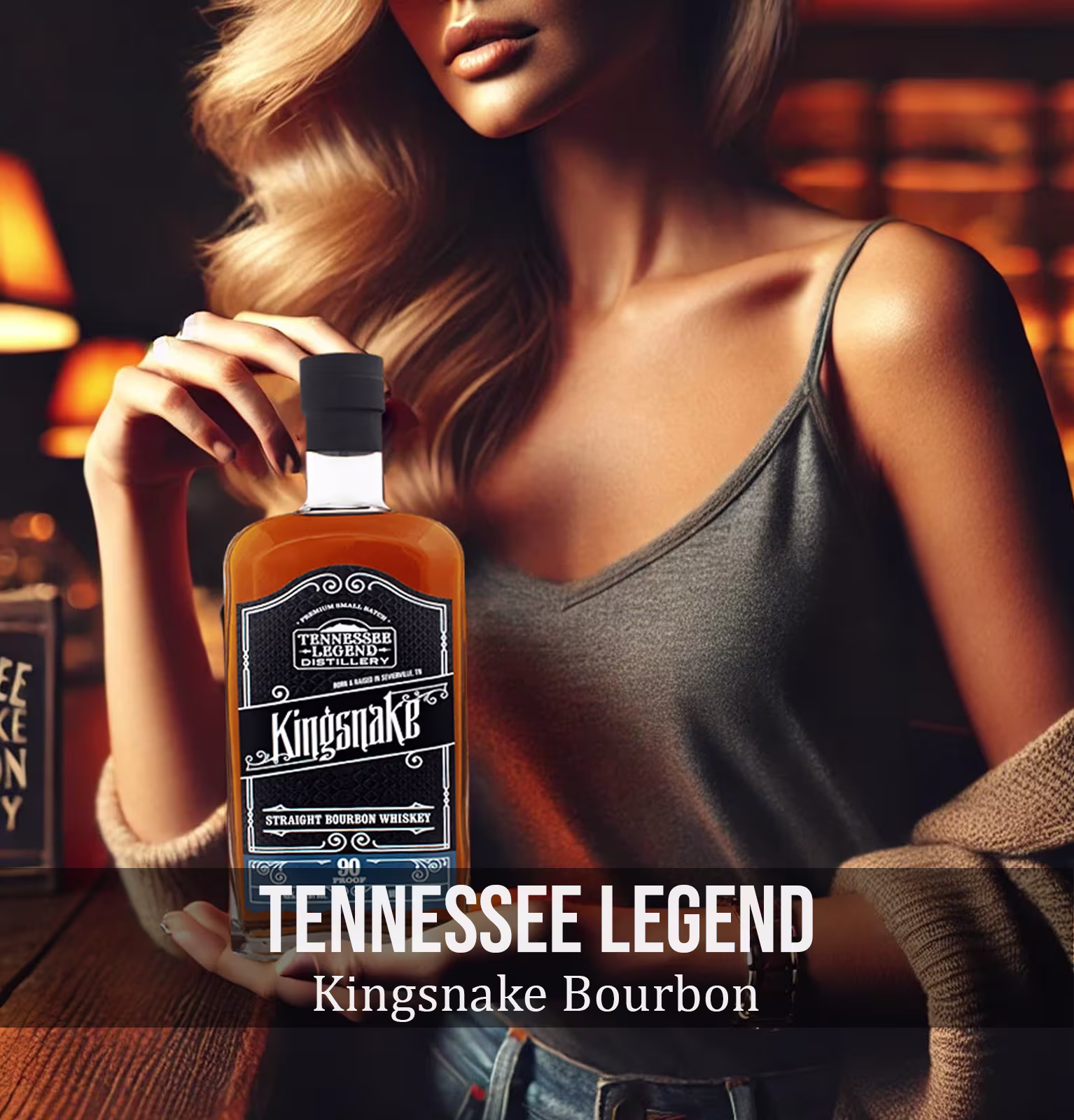 Tennessee Legend Kingsnake Straight Bourbon Whiskey