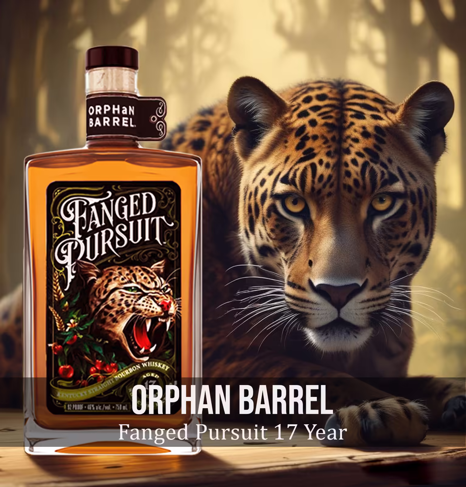 Orphan Barrel Fanged Pursuit 17 Year Old Kentucky Straight Bourbon Whiskey