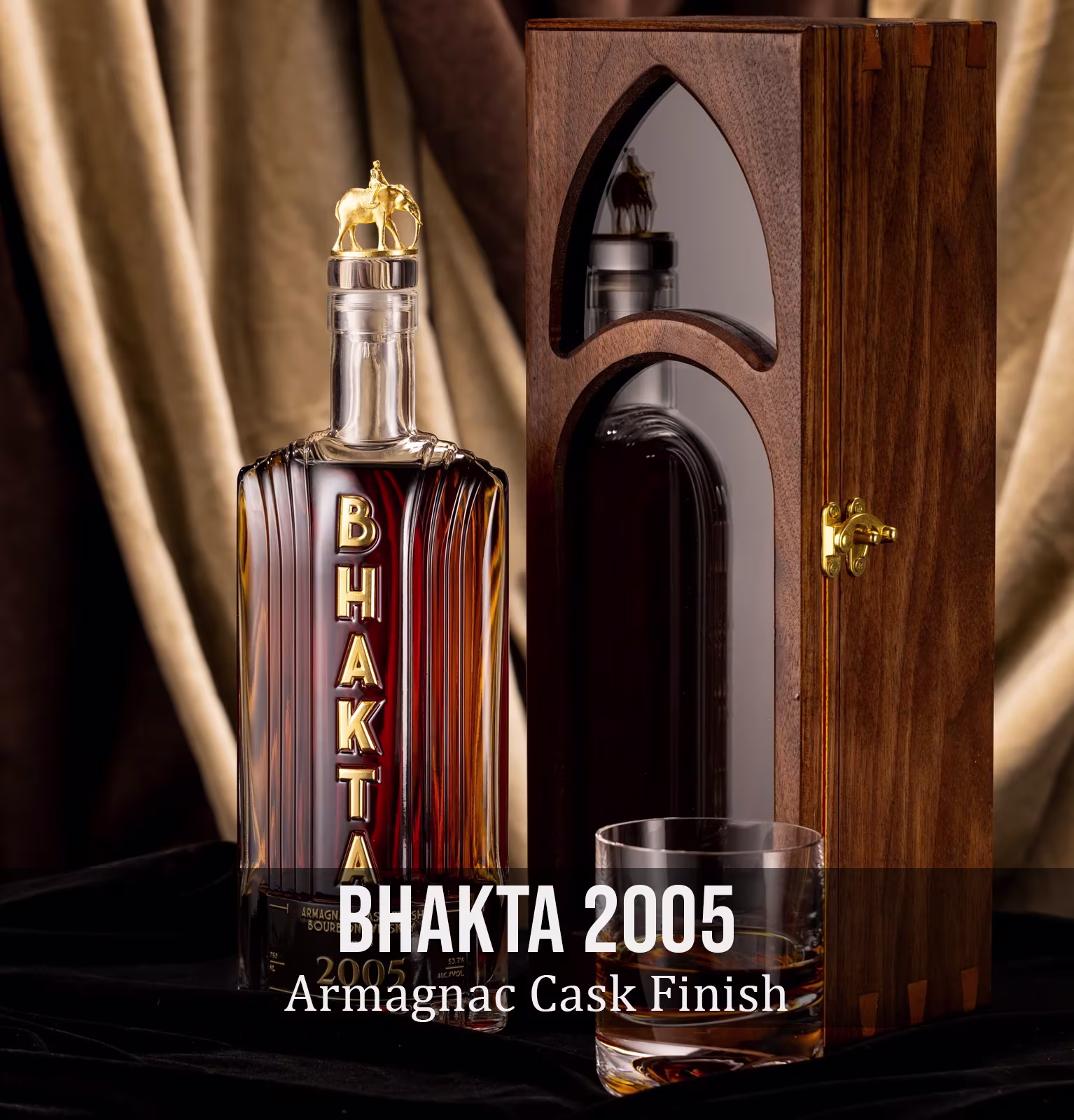Bhakta 2005 Bourbon Whiskey Armagnac Cask Finish Limited Edition