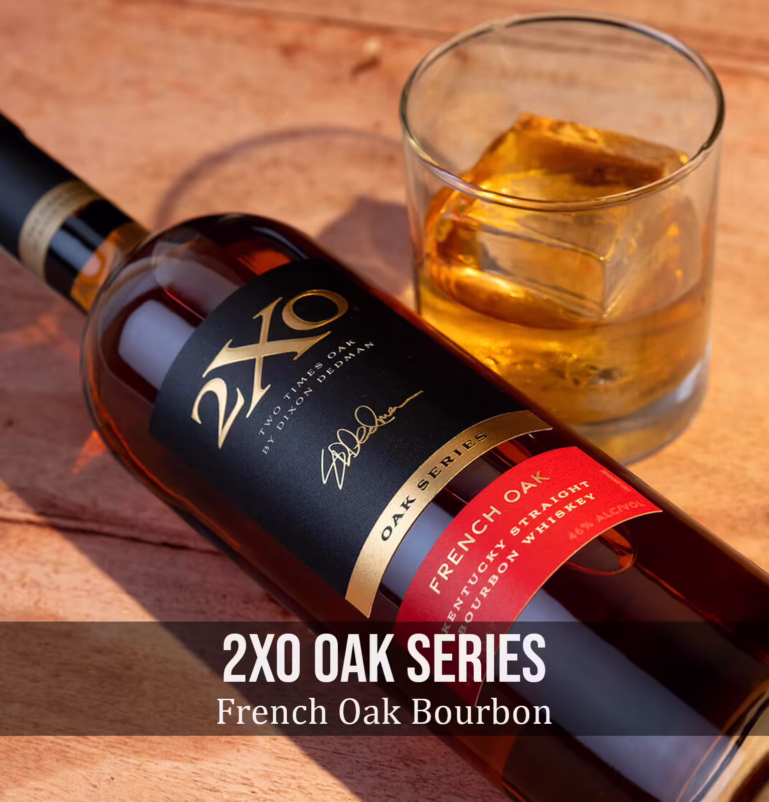 2XO Oak Series French Oak Kentucky Straight Bourbon Whiskey