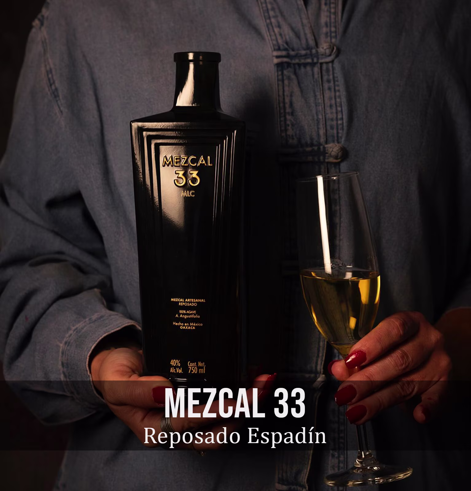 Mezcal 33 Reposado Espadín Artesanal Mezcal