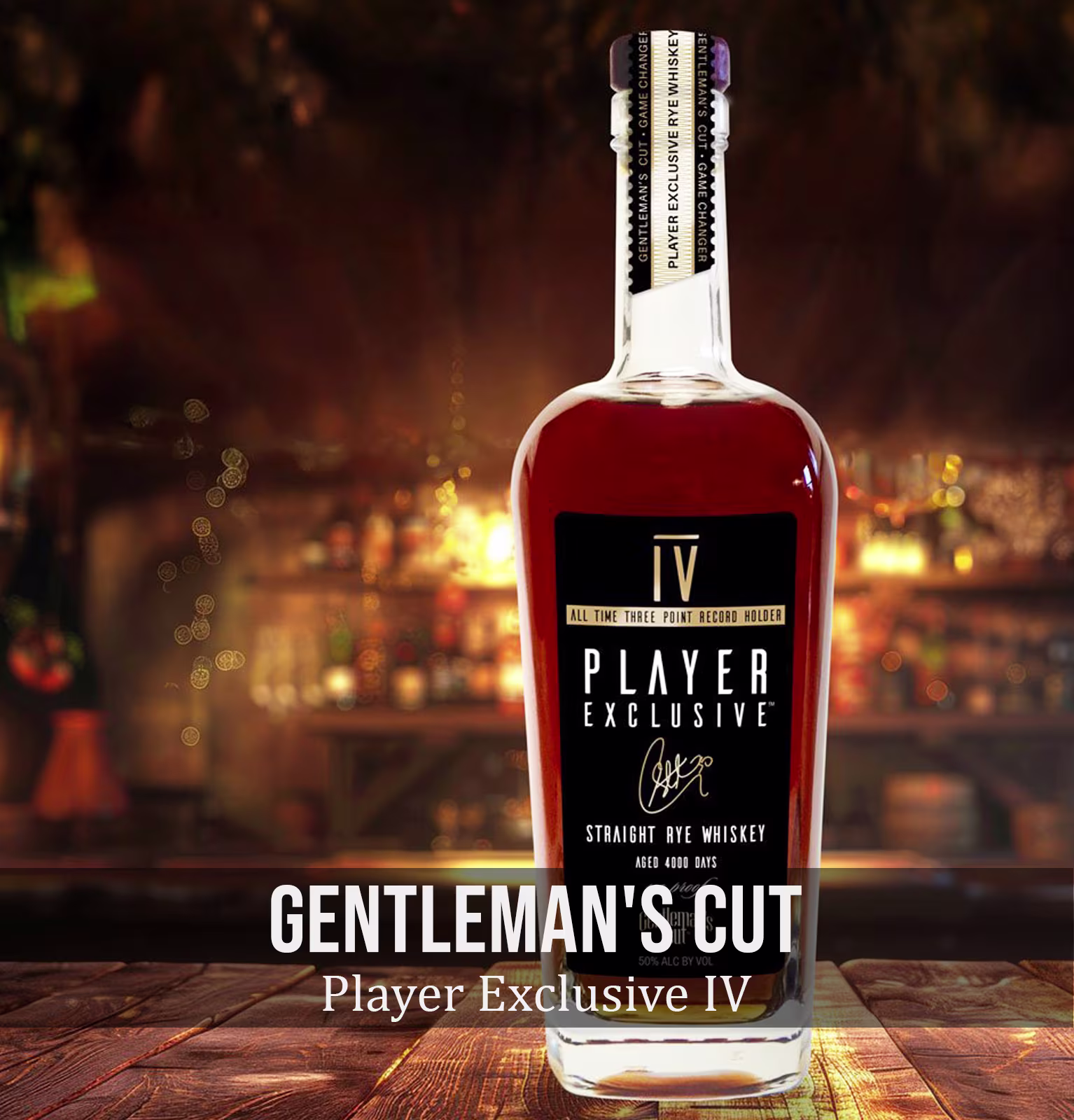 Gentleman's Cut Player Exclusive IV Straight Rye Whiskey