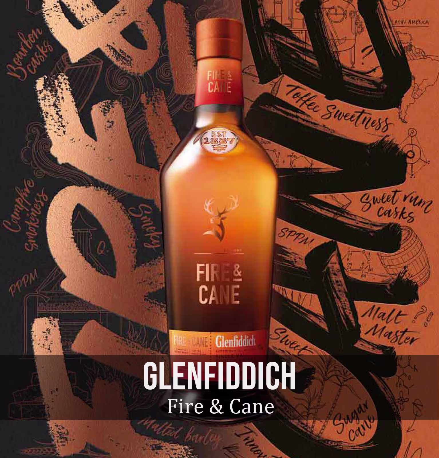 Glenfiddich Fire & Cane Experimental Series Single Malt Scotch Whisky