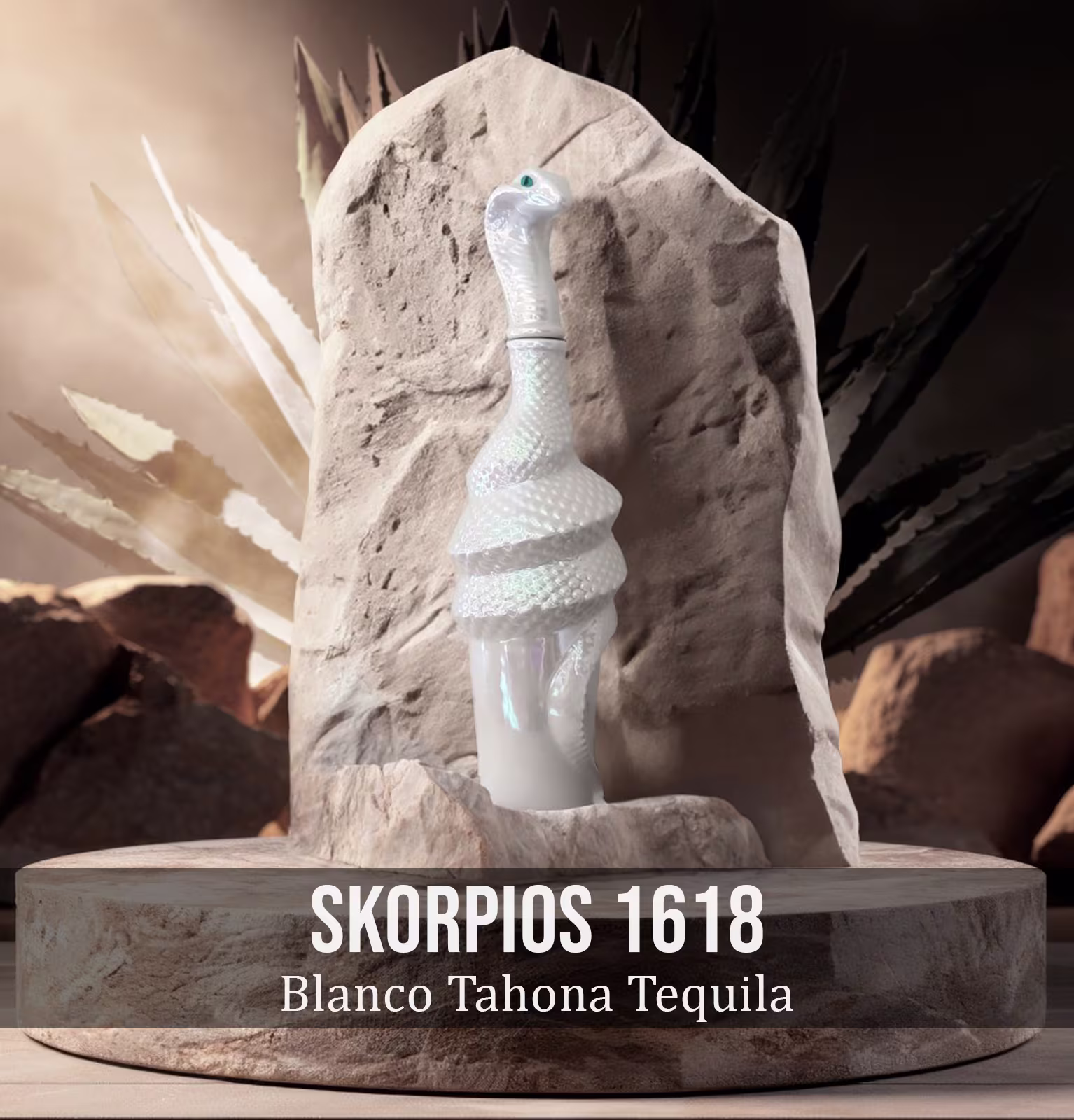 Skorpios 1618 Blanco Tahona Ultra Premium Tequila