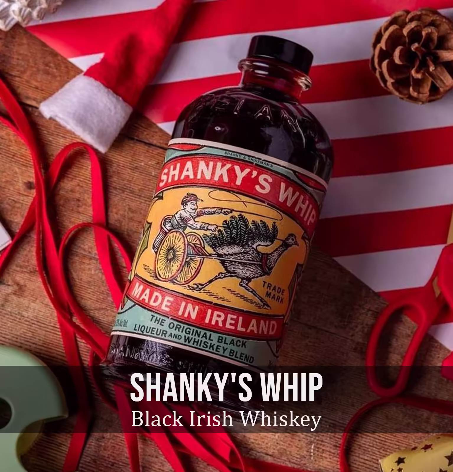 Shanky's Whip Black Irish Whiskey Blend