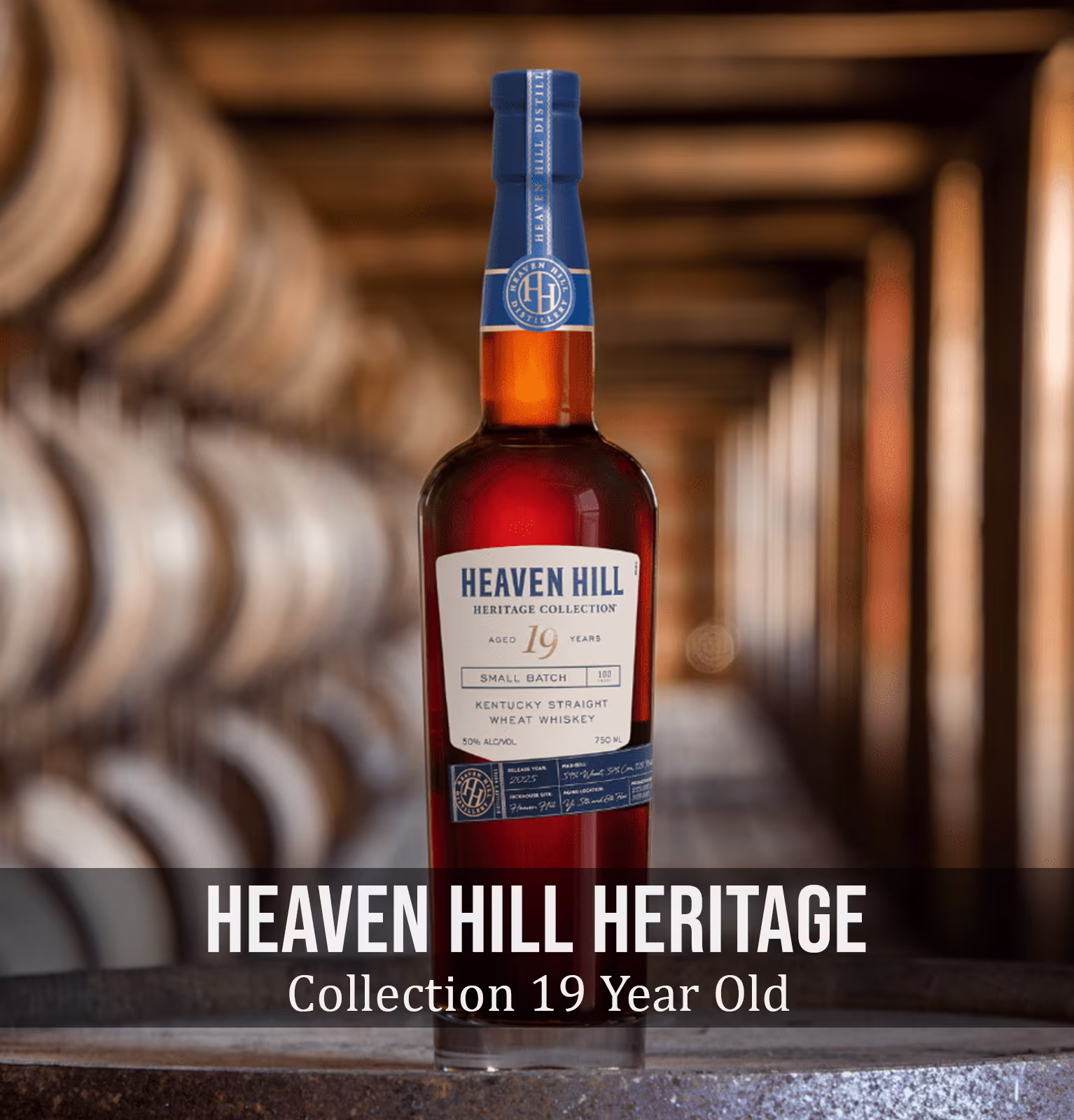 Heaven Hill Heritage Collection 19 Year Old Wheat Whiskey 2025 Release