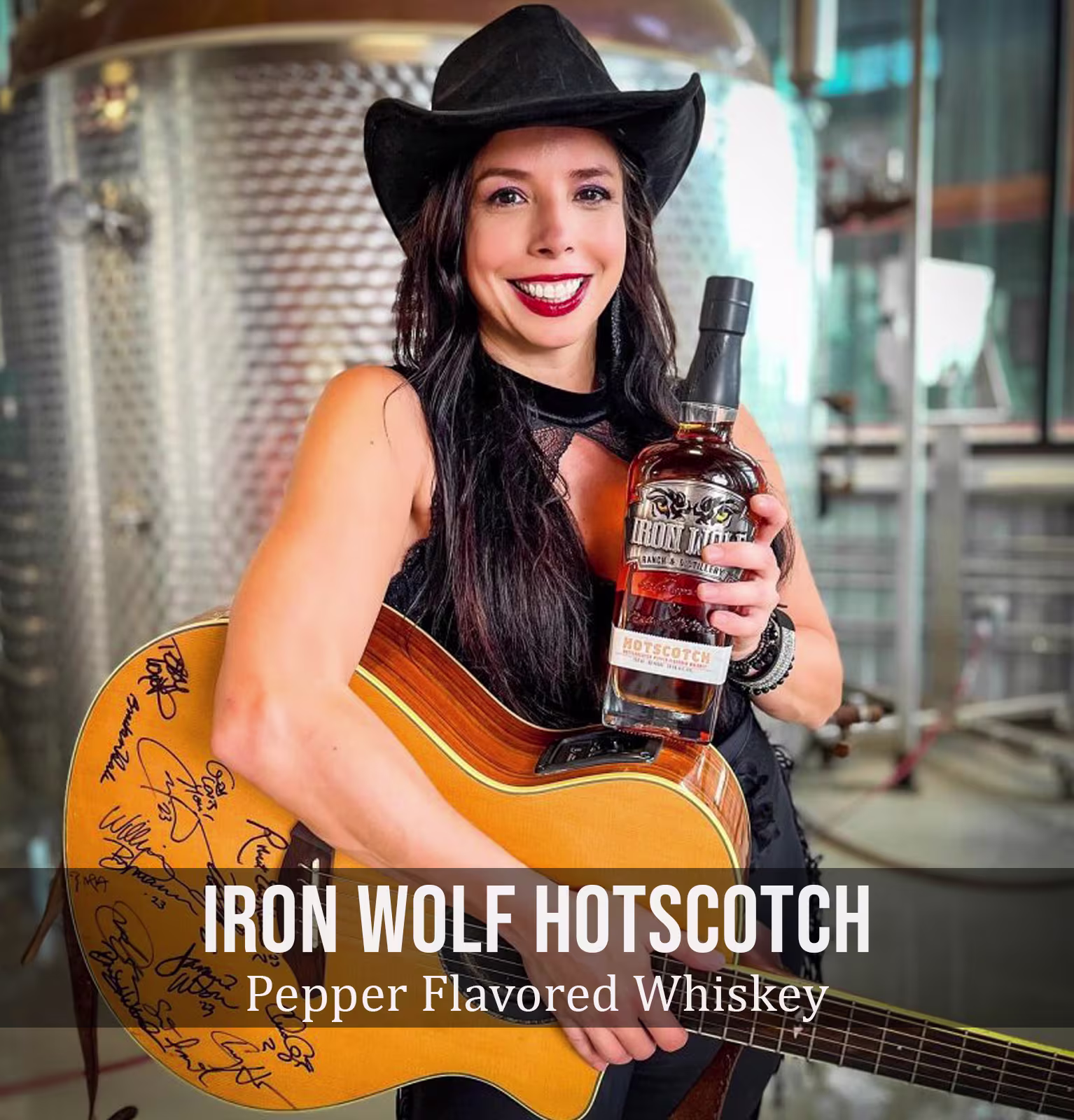 Iron Wolf Hotscotch Butterscotch Pepper Flavored Whiskey