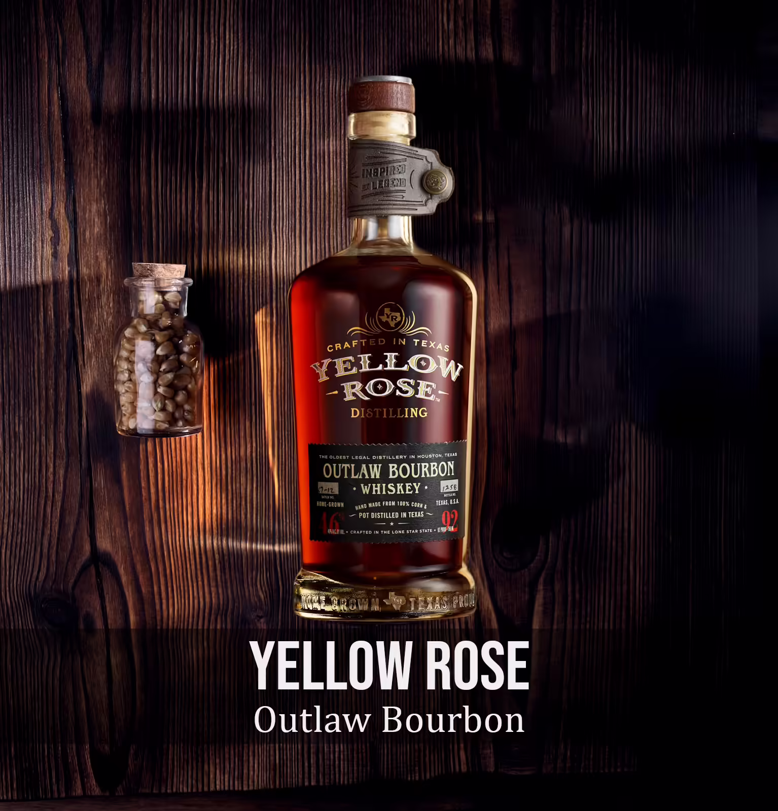 Yellow Rose Outlaw Bourbon Whiskey