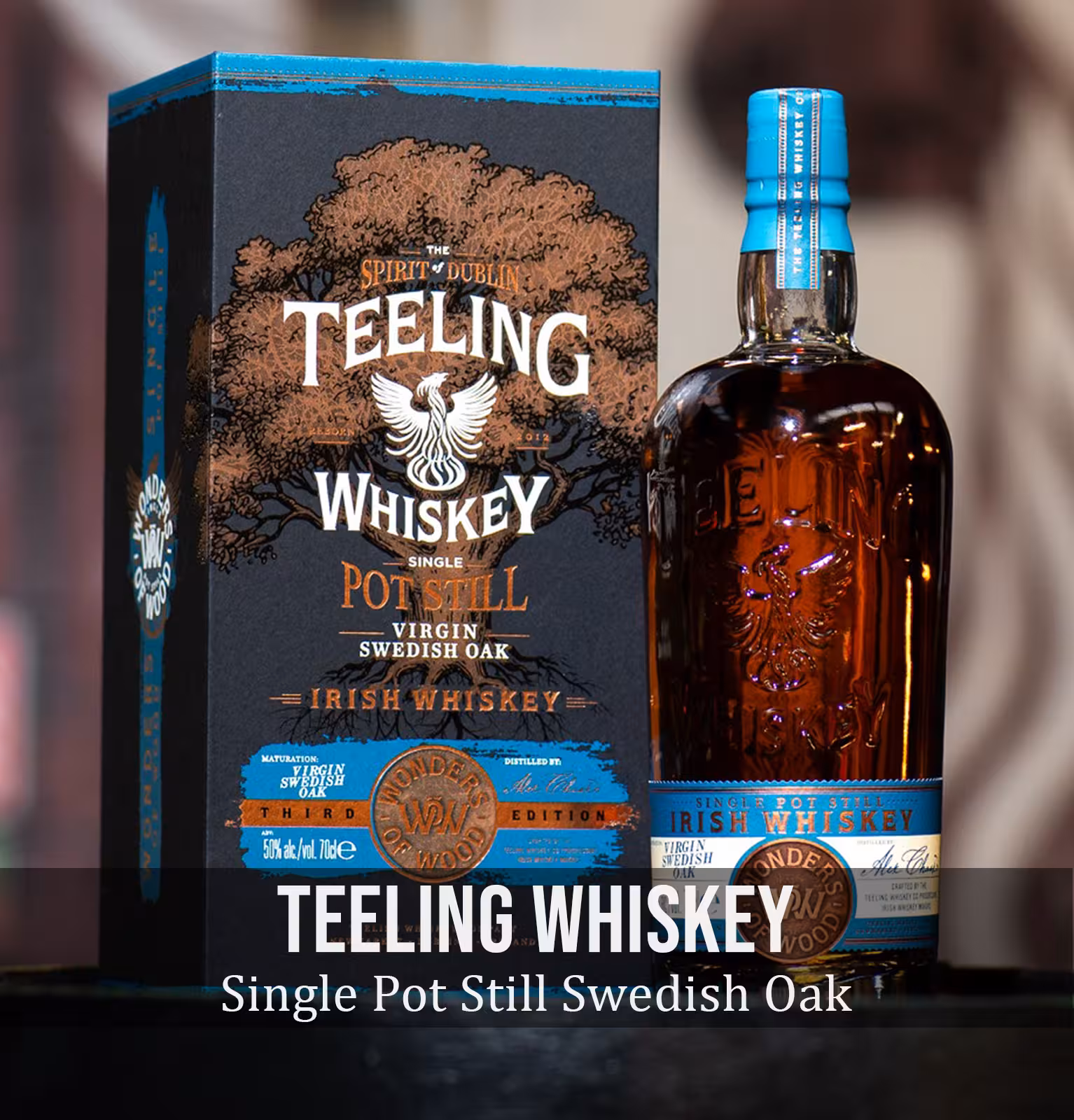Teeling Whiskey Wonders of Wood Series "Virgin Swedish Oak"