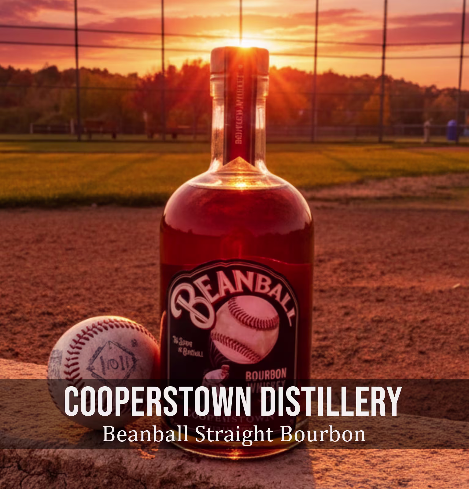 Cooperstown Distillery Beanball Straight Bourbon Whiskey