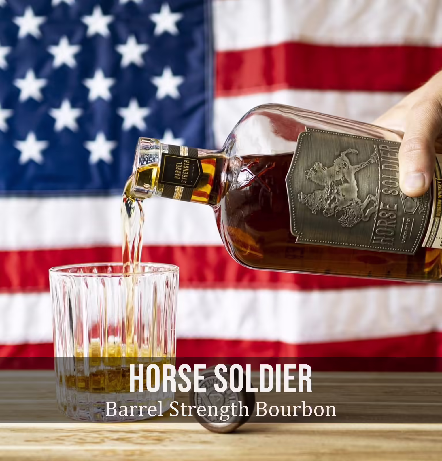 Horse Soldier Barrel Strength Bourbon Whiskey