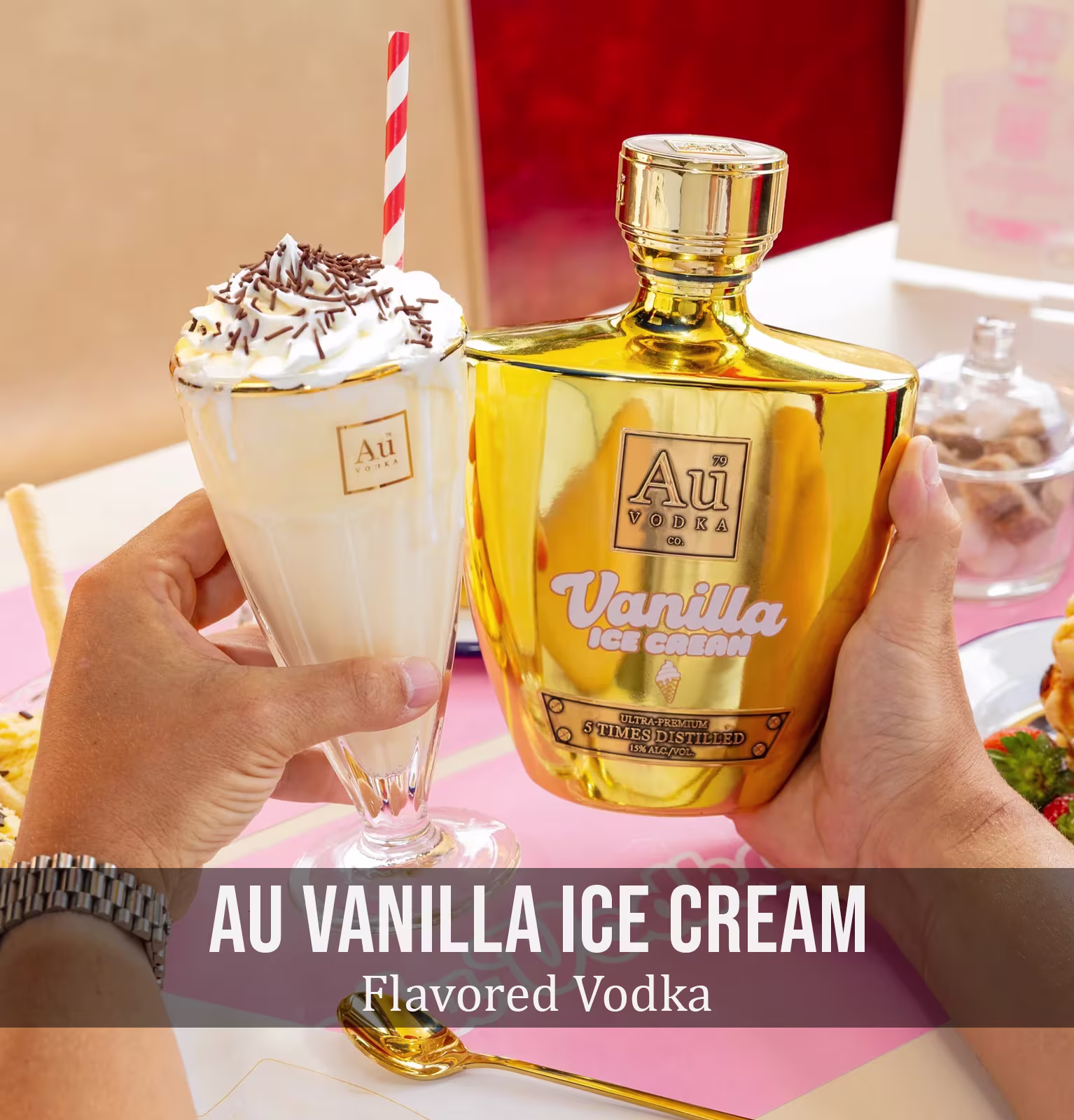 Au Vanilla Ice Cream Flavored Vodka