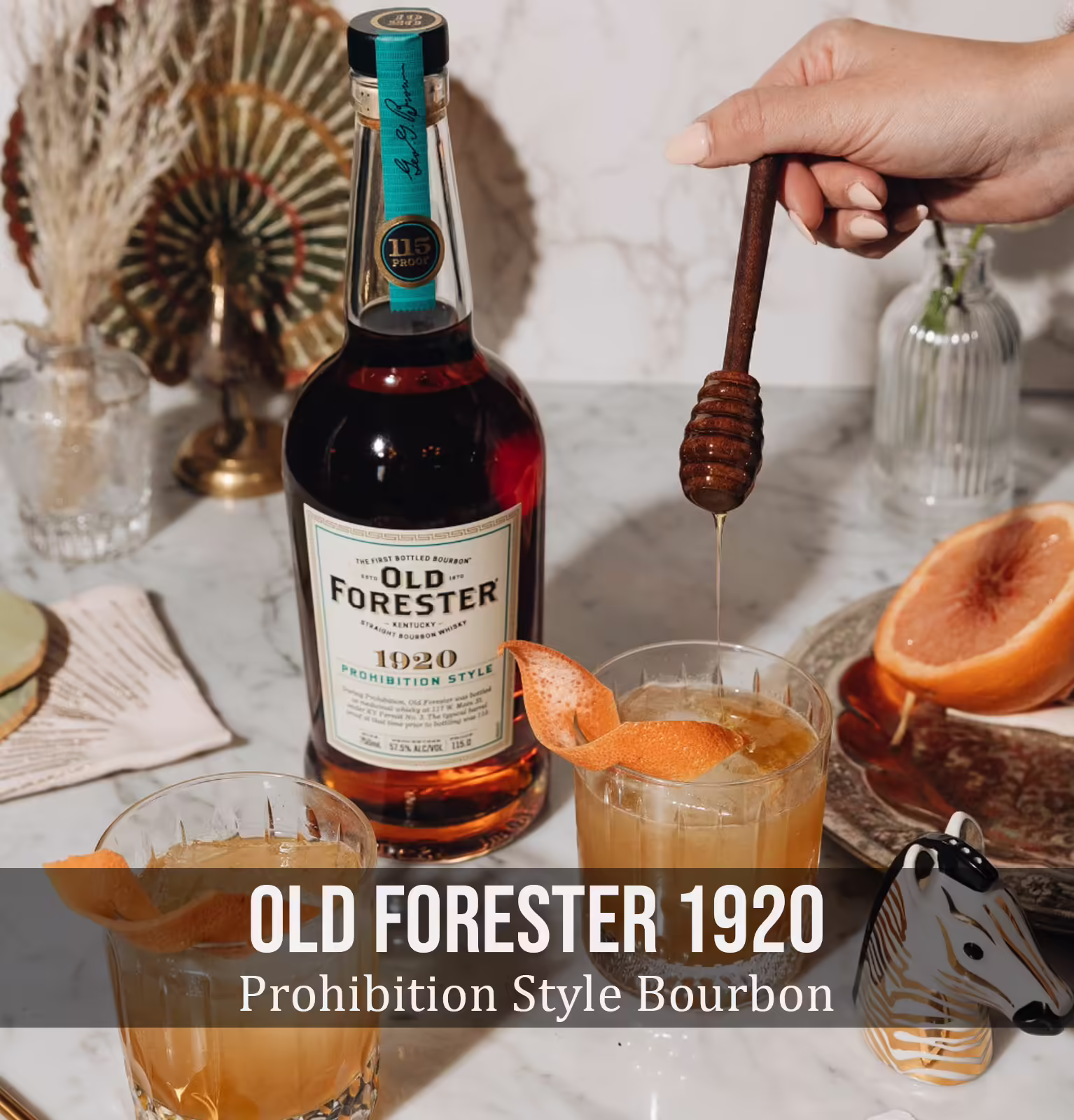 Old Forester 1920 Prohibition Style Kentucky Straight Bourbon Whiskey