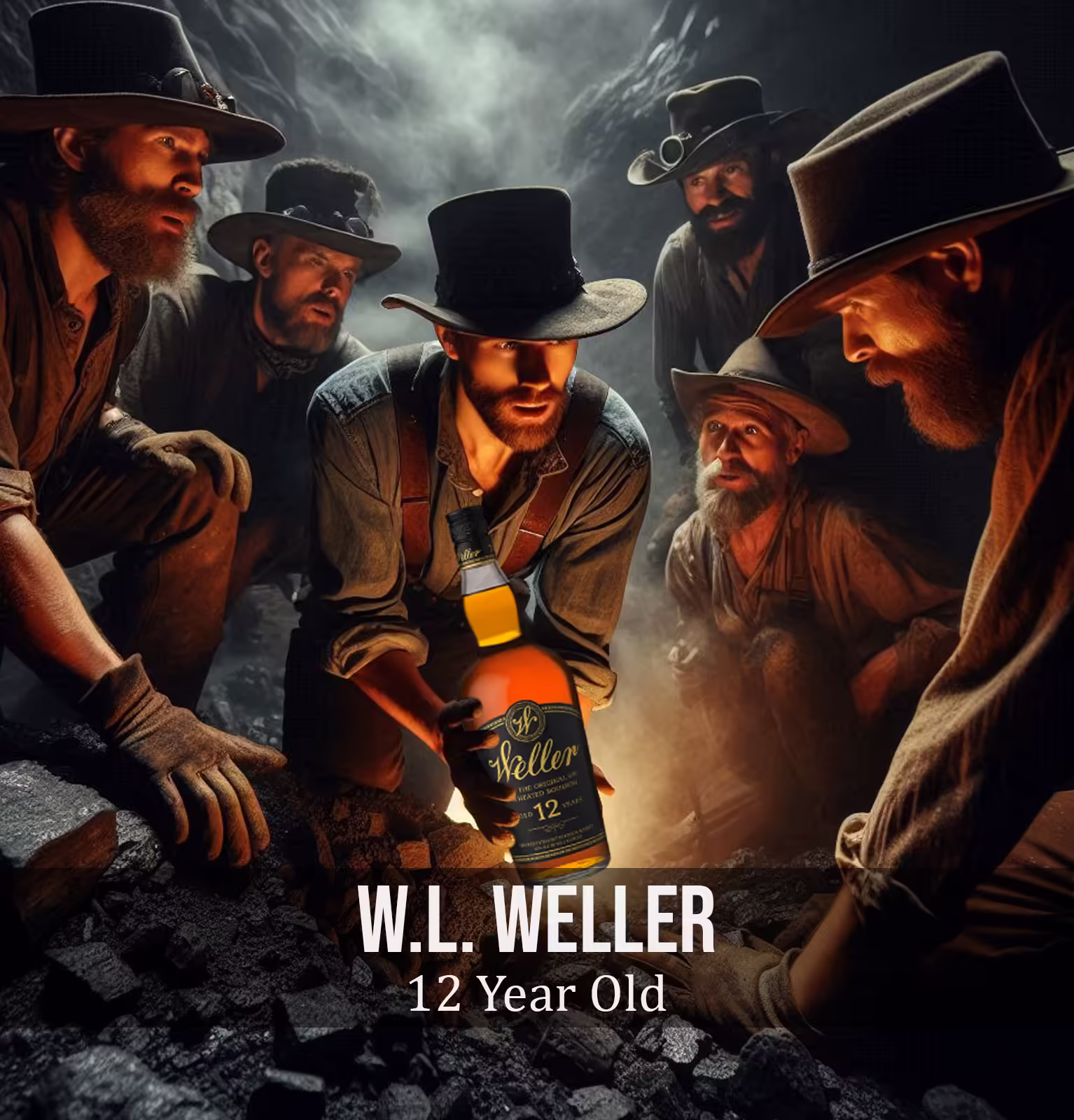 W.L. Weller 12 Year Old Original Wheated Bourbon Whiskey 700ml