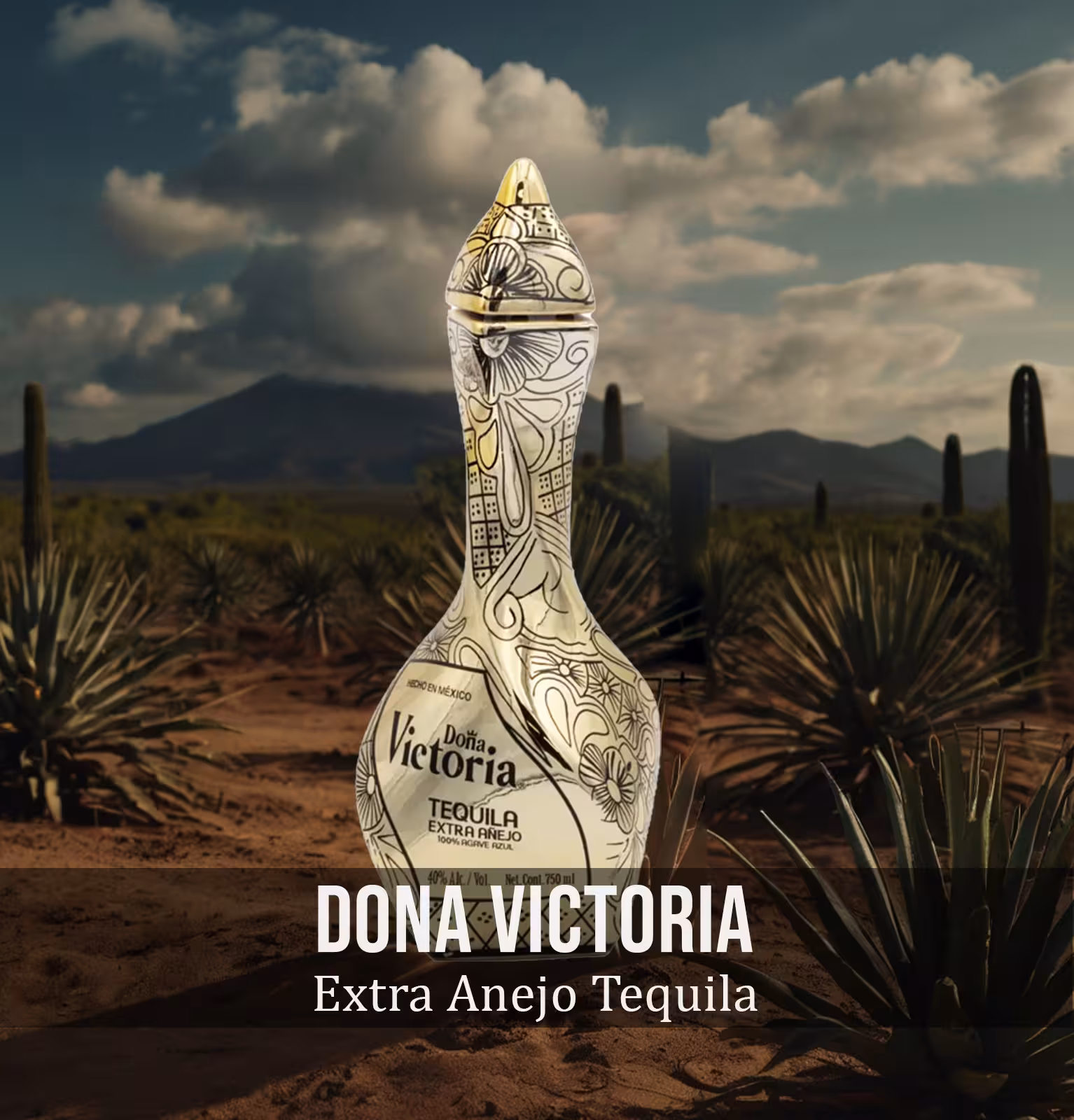 Dona Victoria Extra Anejo Gold Tequila
