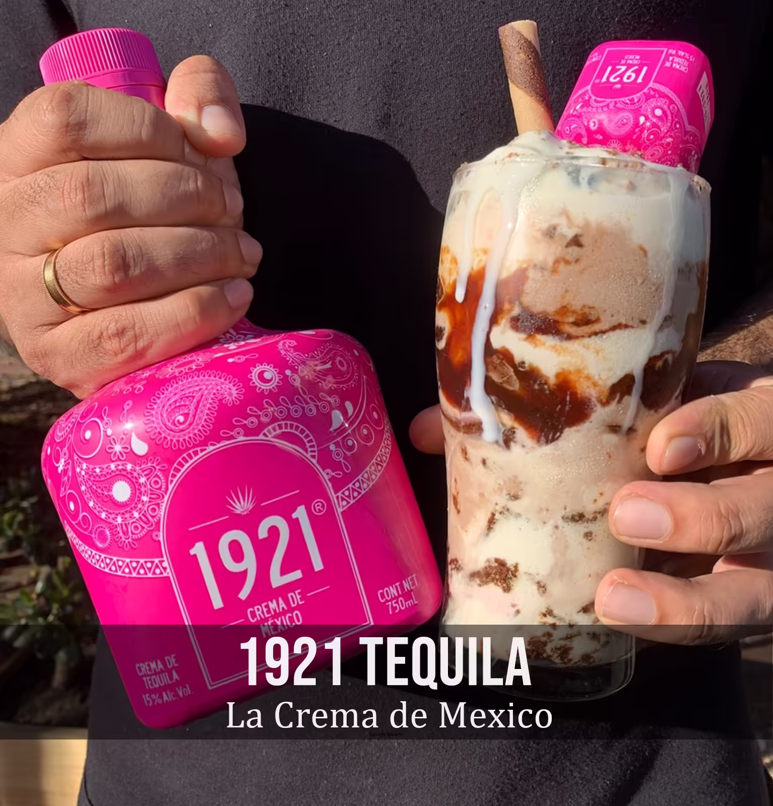 1921 La Crema de Mexico Pink Tequila