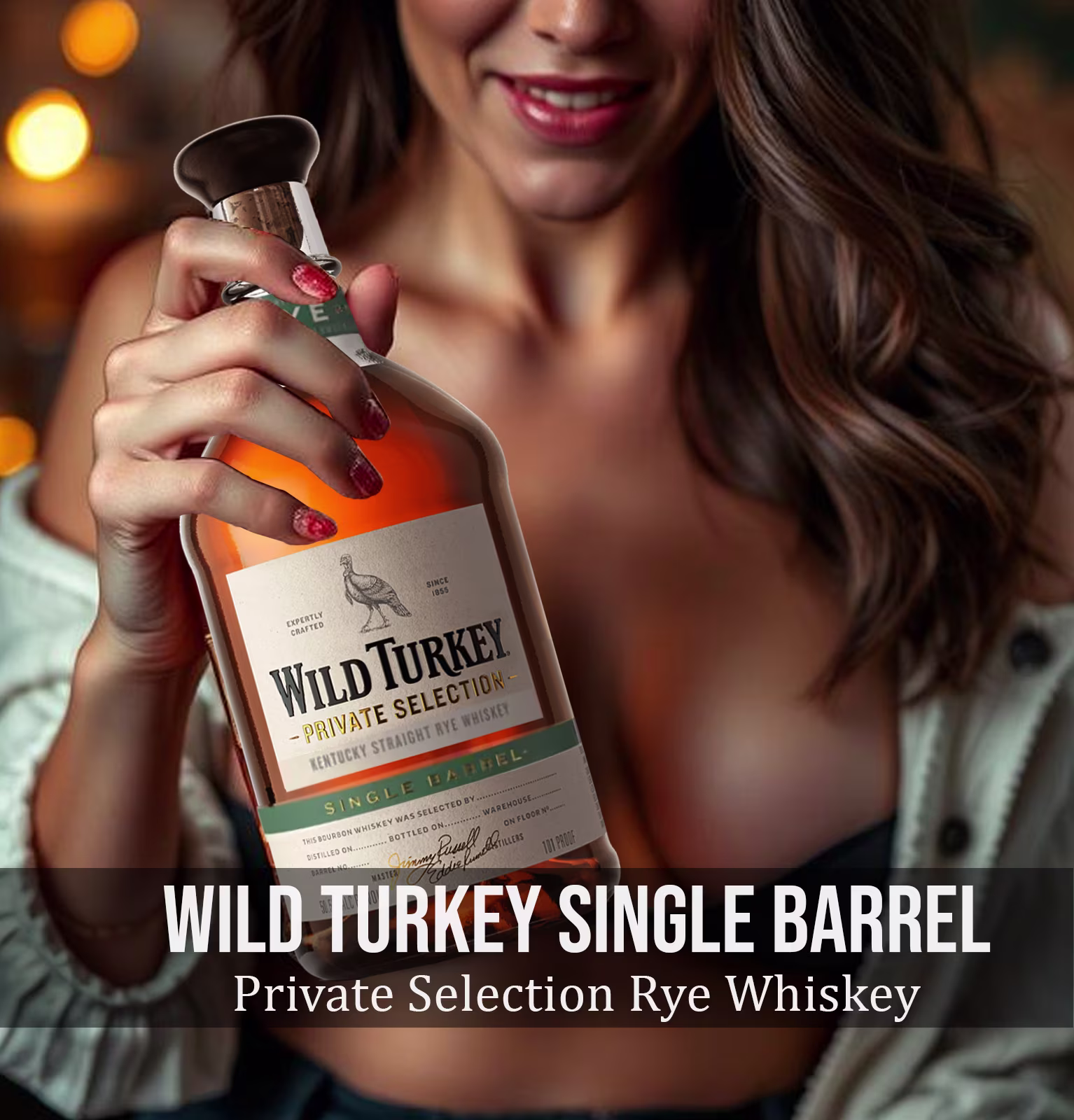Wild Turkey Private Selection Single Barrel Series S3B21 Rye Whiskey