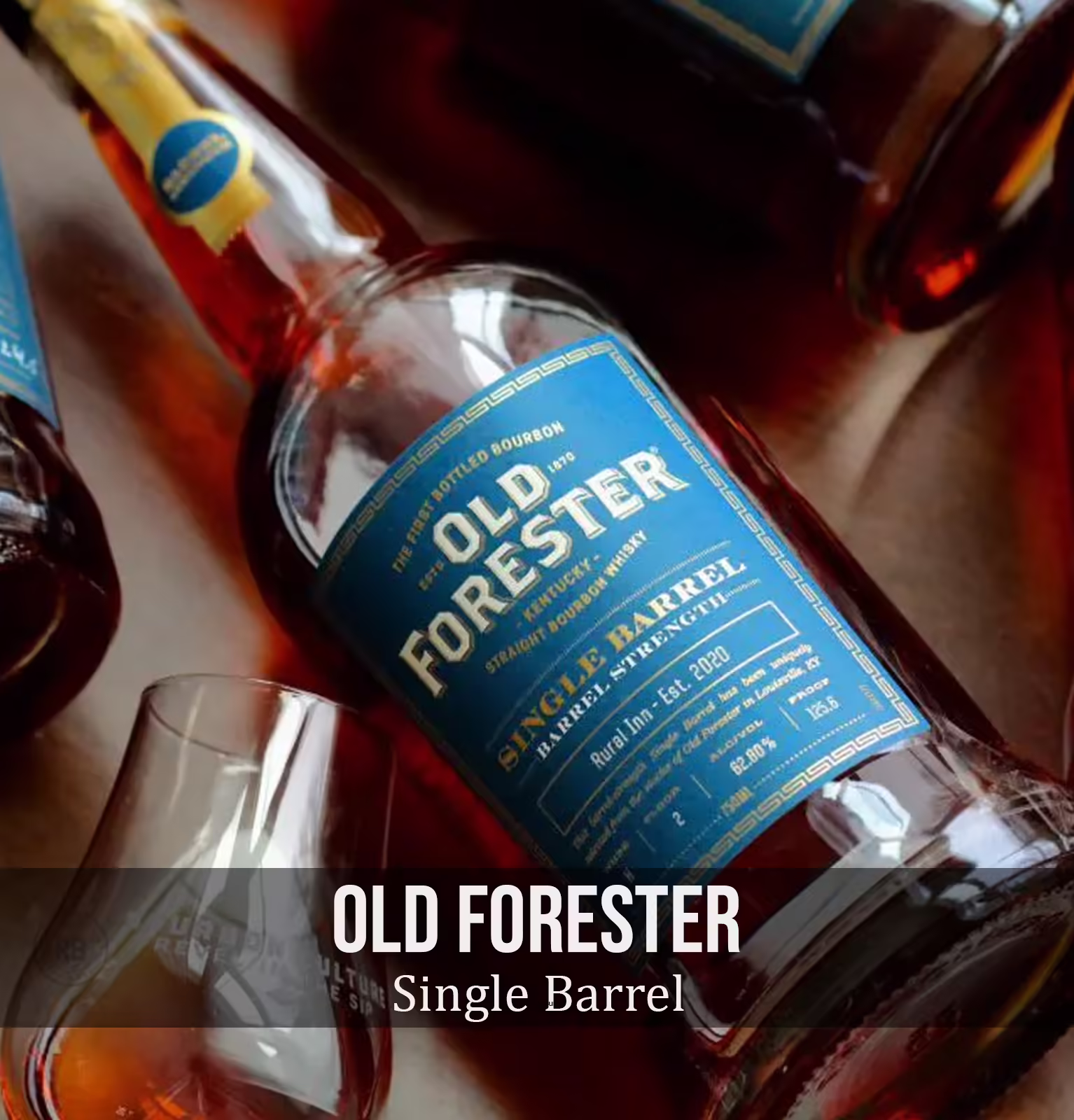 Old Forester Barrel Strength Single Barrel Bourbon Whiskey