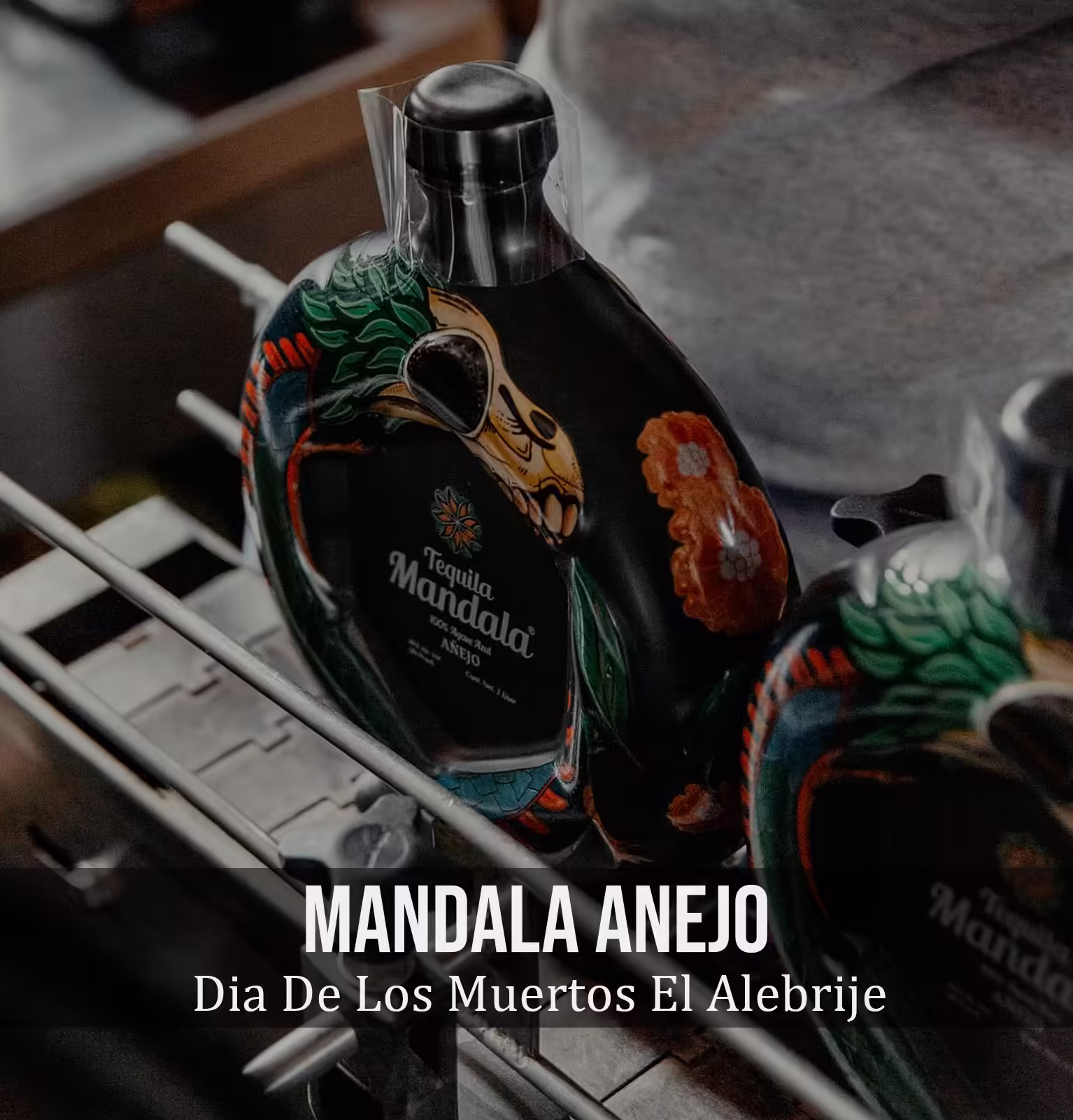Mandala Dia De Los Muertos El Alebrije Anejo Tequila 2023
