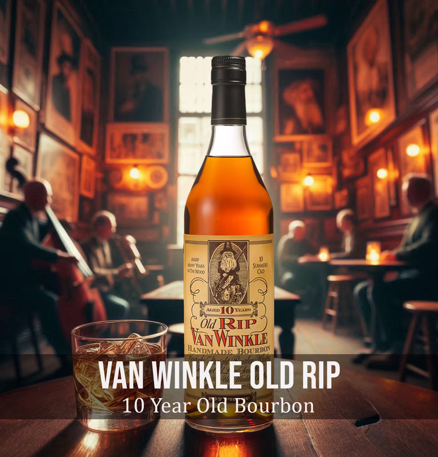 Van Winkle Old Rip 10 Year Old 107 Proof Bourbon Whiskey