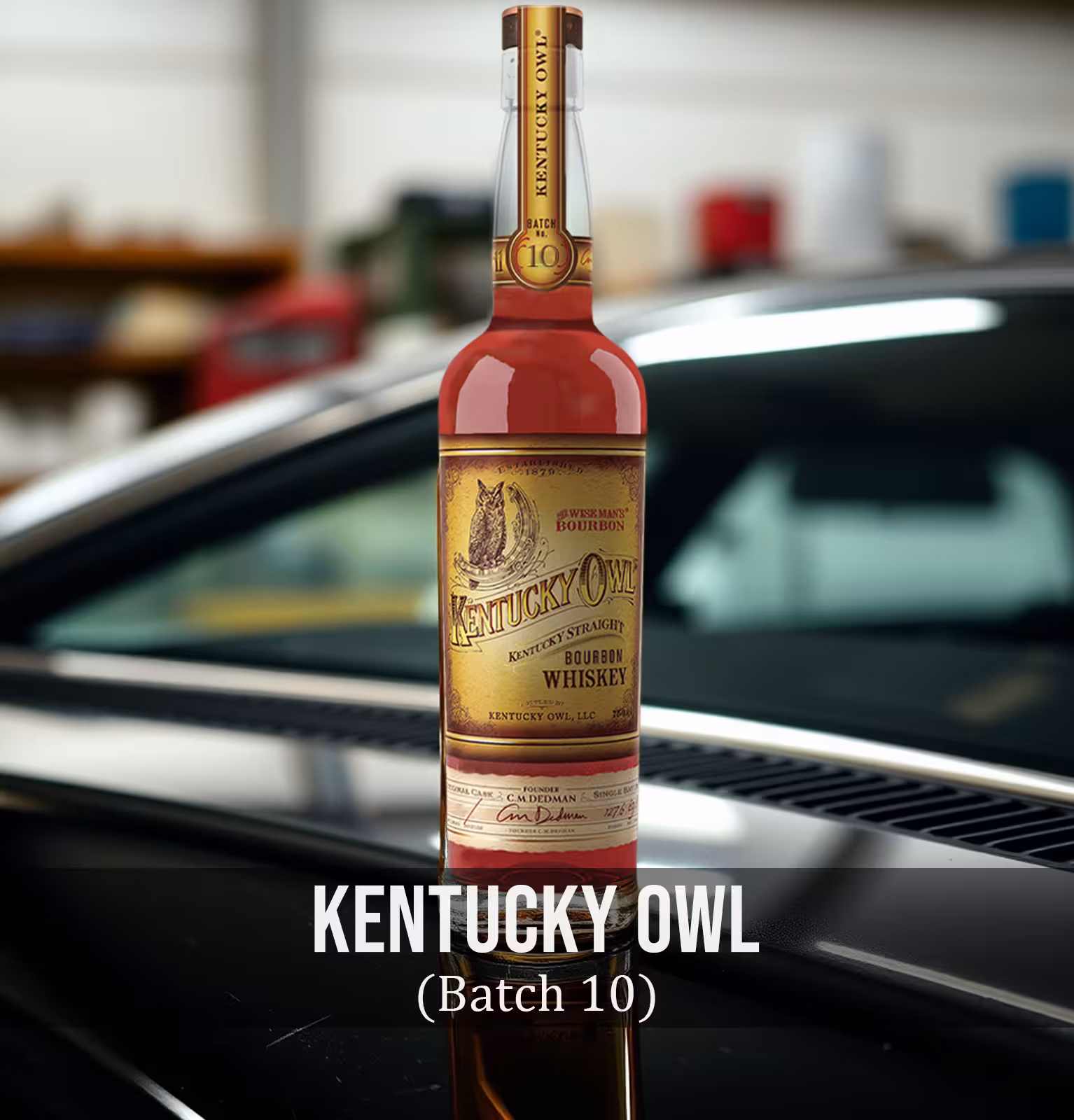 Kentucky Owl Batch 10 The Wise Man's Bourbon Whiskey