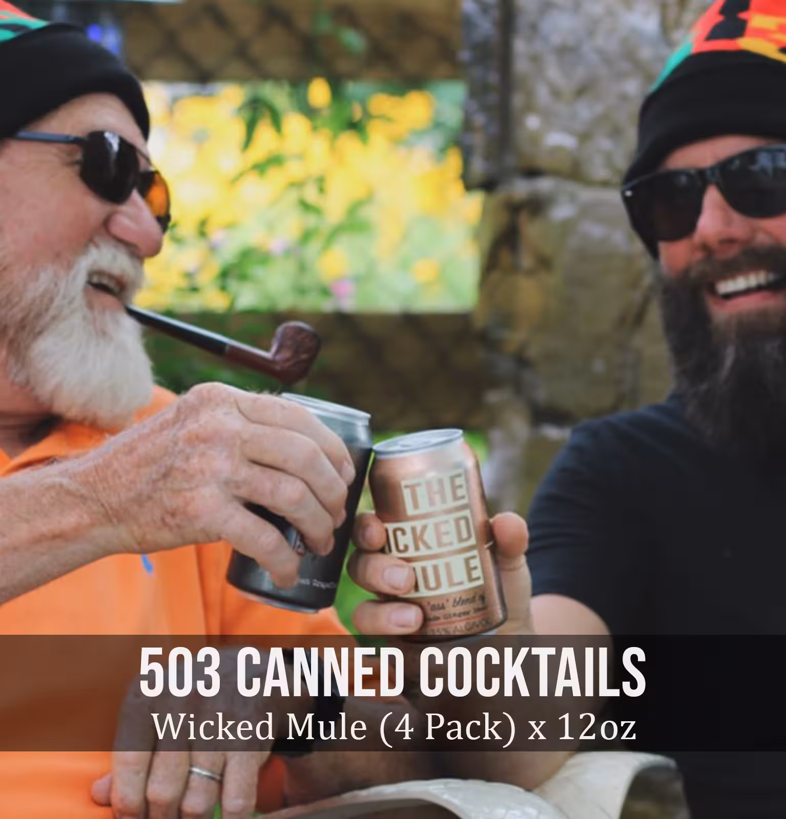 503 Canned Cocktails Wicked Mule 4 Pack x 12oz