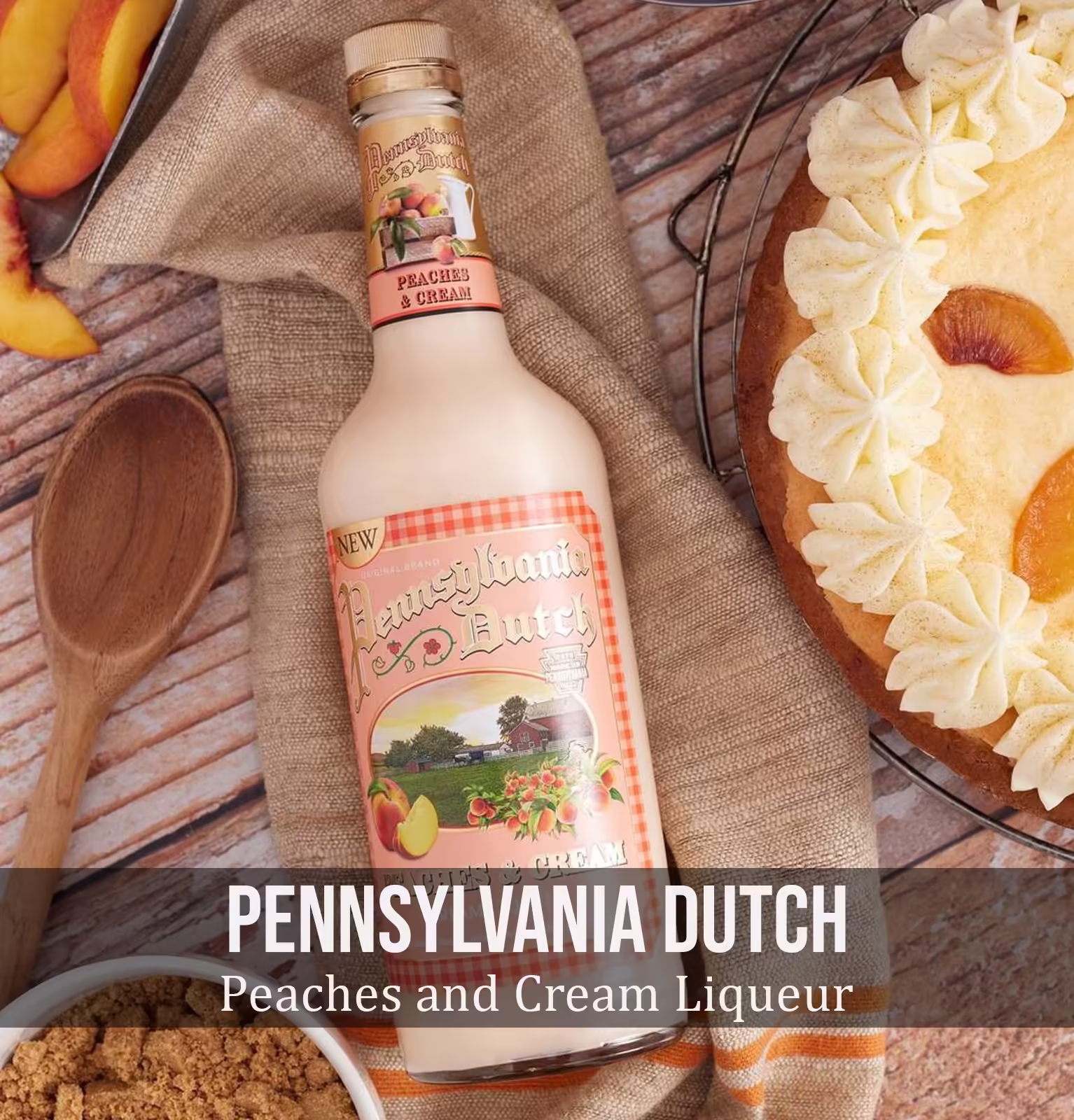Pennsylvania Dutch Peaches and Cream Liqueur