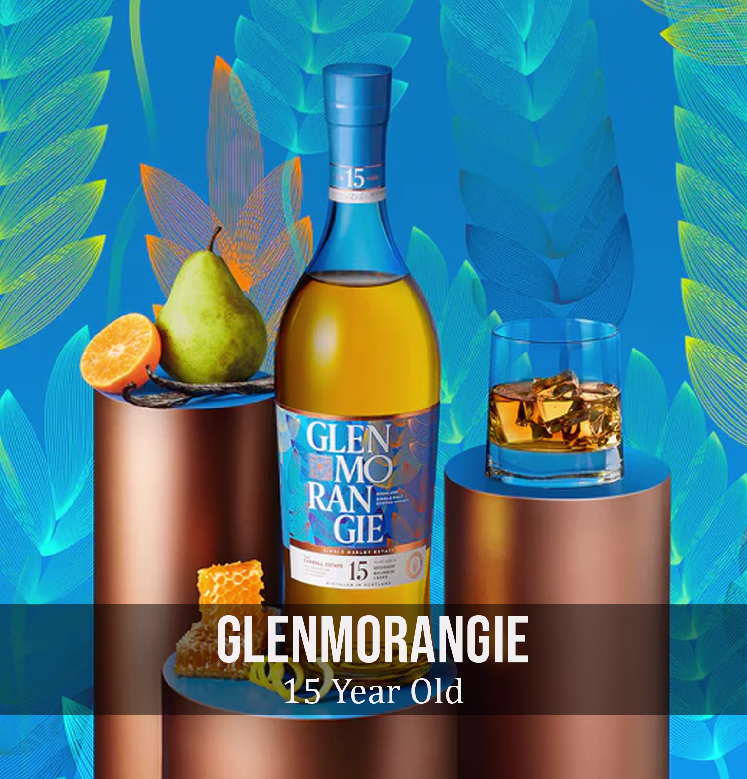 Glenmorangie The Cadboll Estate 15 Year Old Single Malt Scotch Whisky 2024 Release