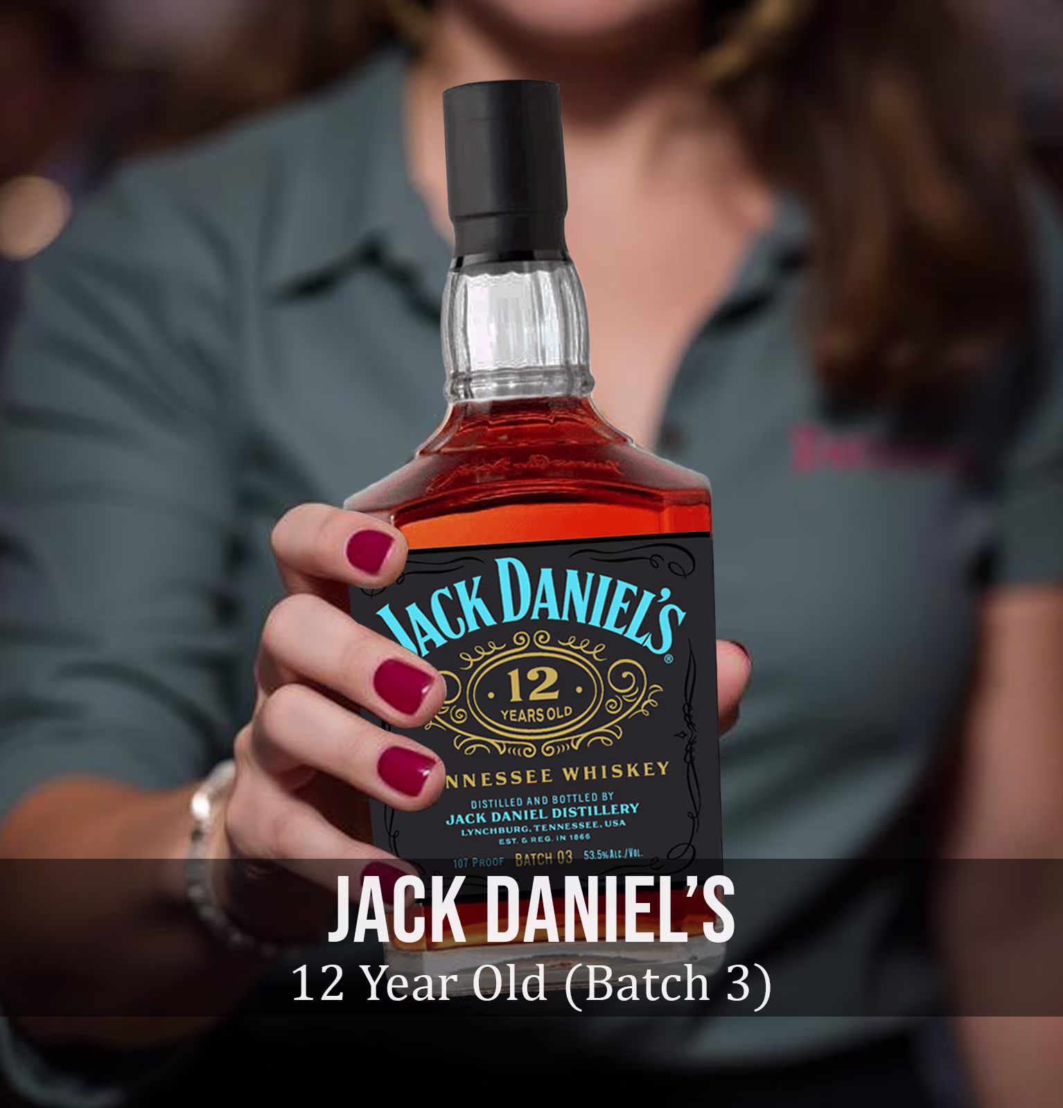 Jack Daniel's 12 Year Old (Batch 03) Tennessee Whiskey