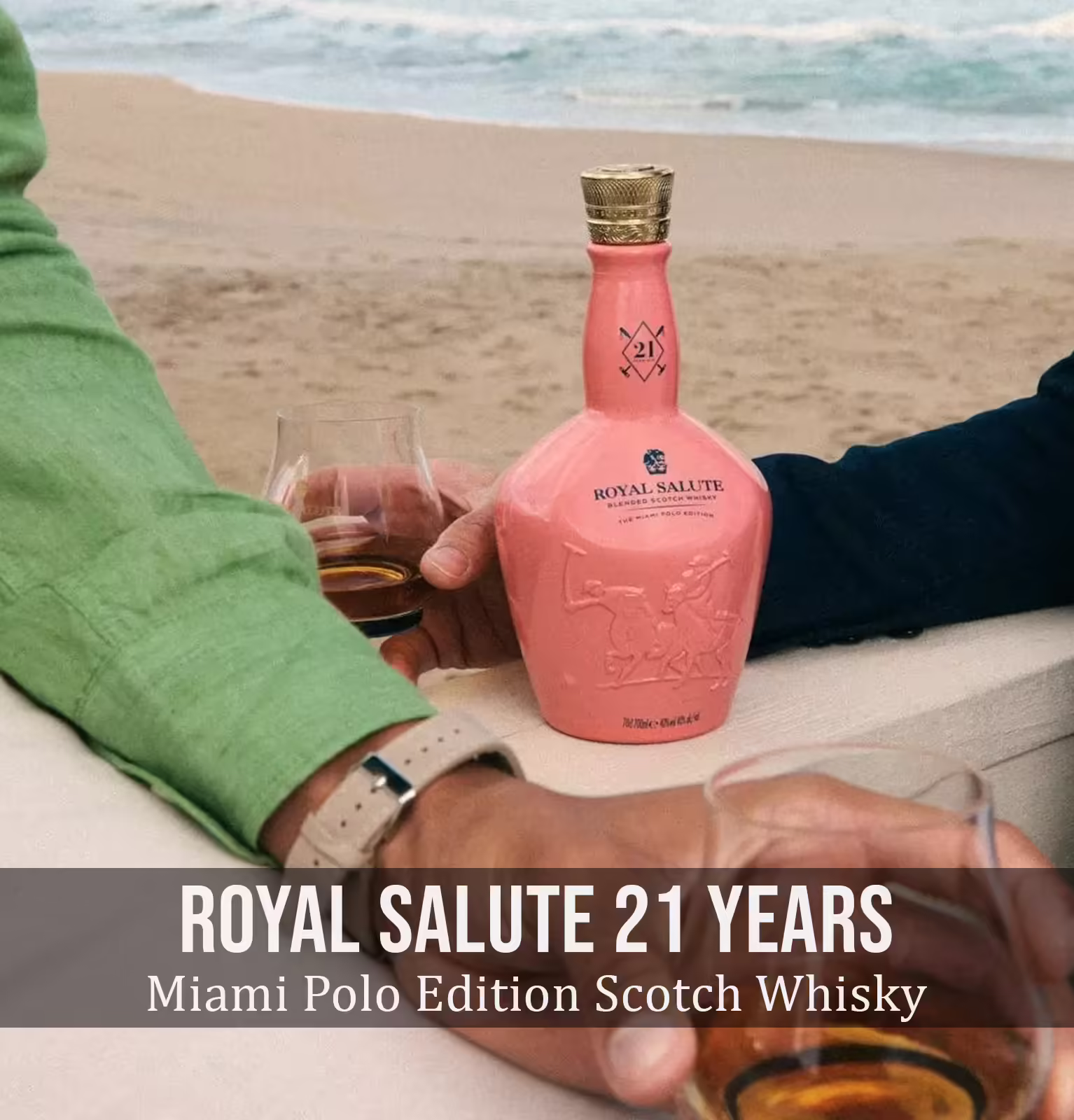Royal Salute 21 Year Old Miami Polo Edition Scotch Whisky