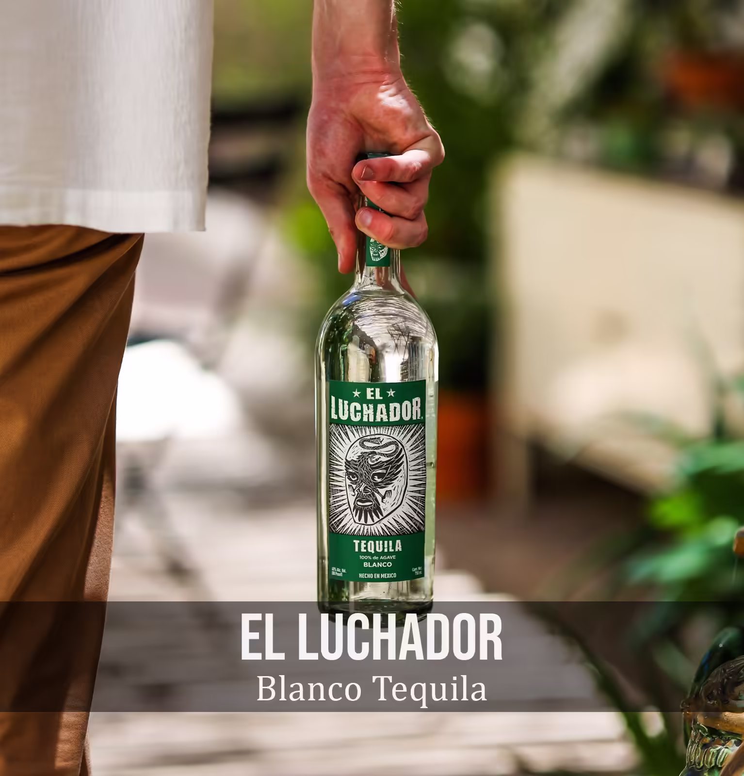 El Luchador Blanco Tequila