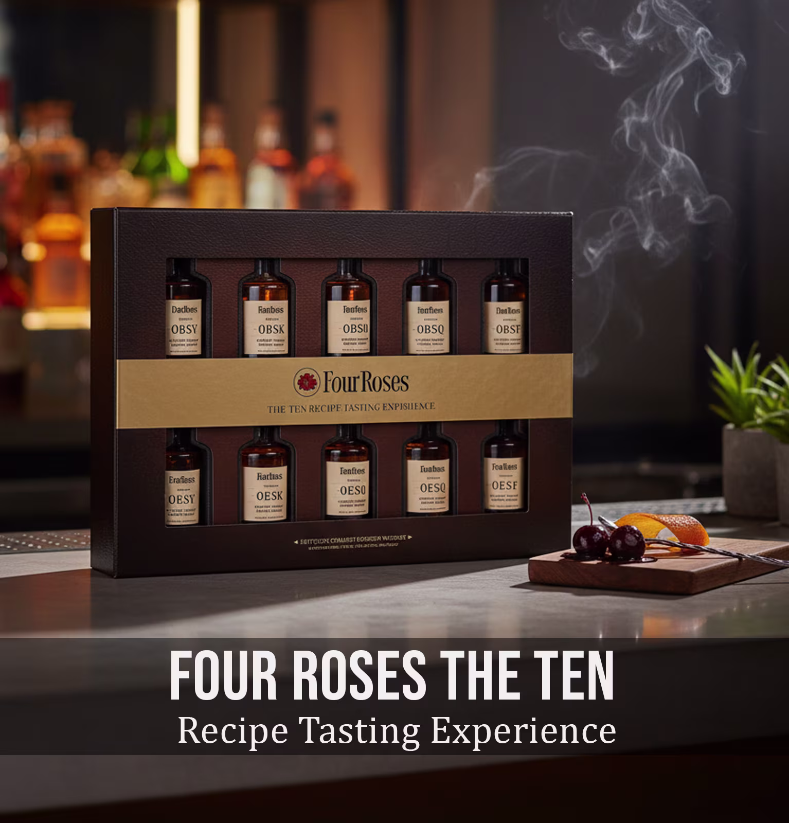 Four Roses The Ten Recipe Tasting Experience (10 Pack) x 50ml
