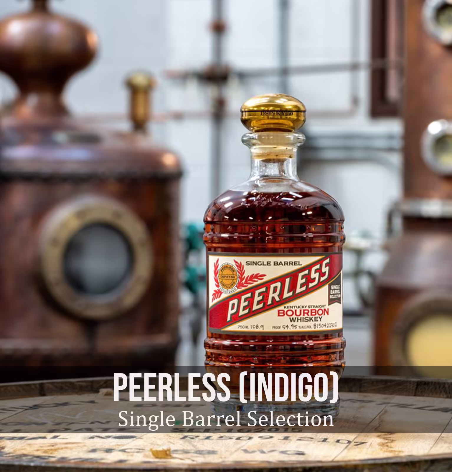 Peerless Barrel Proof Single Barrel Selection (Indigo) Kentucky Straight Bourbon Whiskey