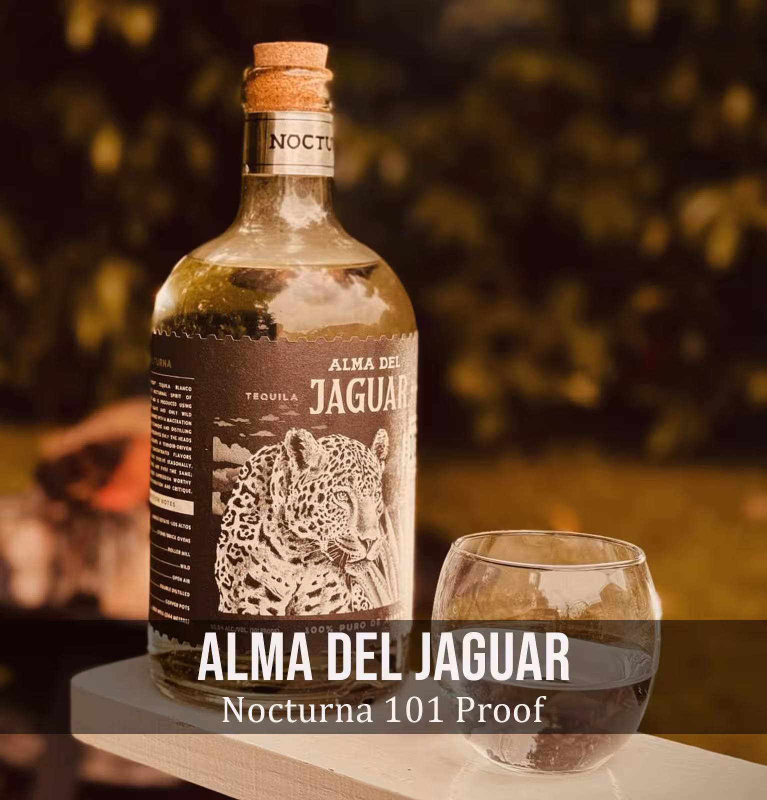 Alma Del Jaguar Nocturna 101 Proof Blanco Tequila