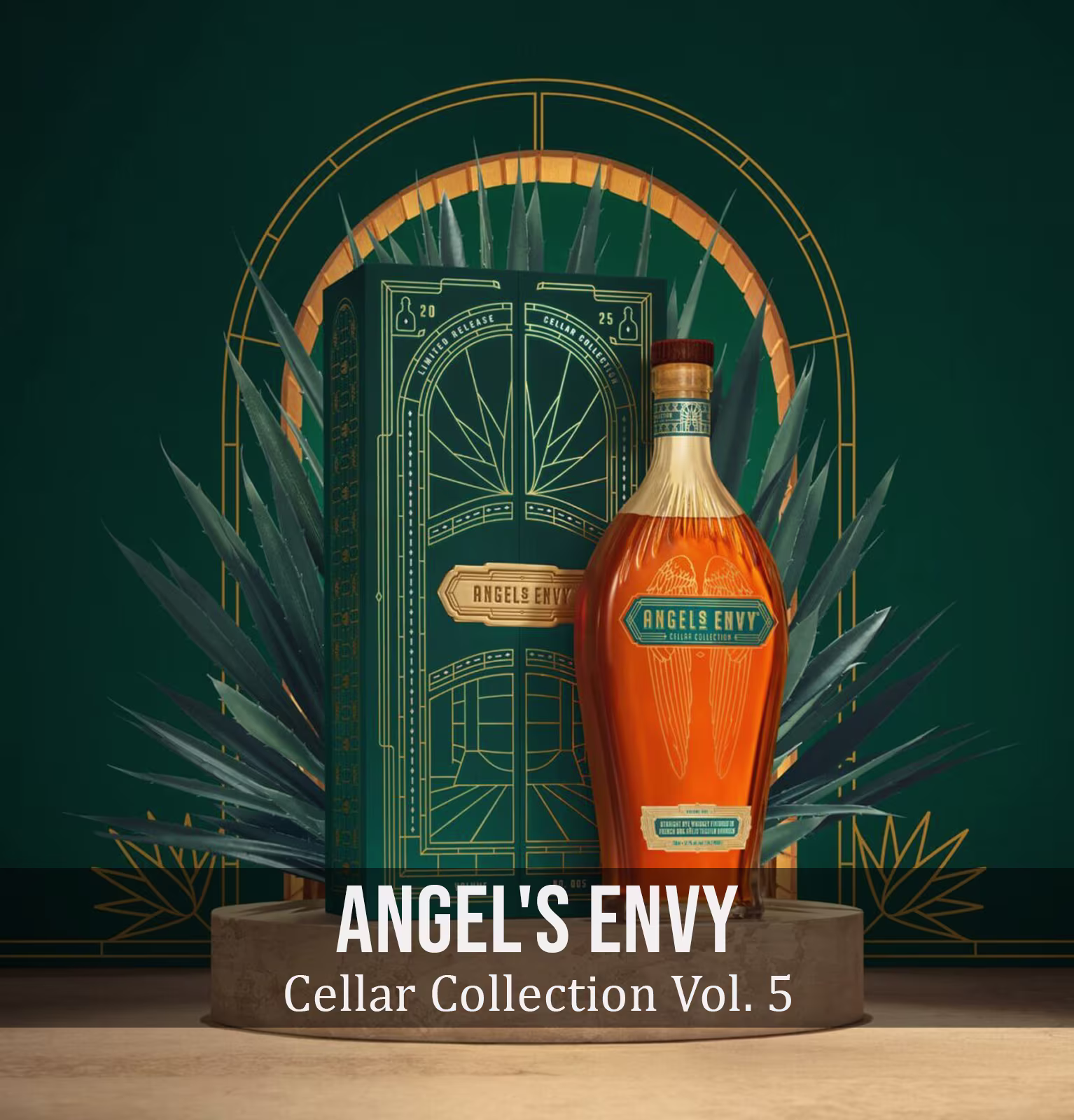 Angel's Envy Cellar Collection Vol. 5 Straight Rye Whiskey