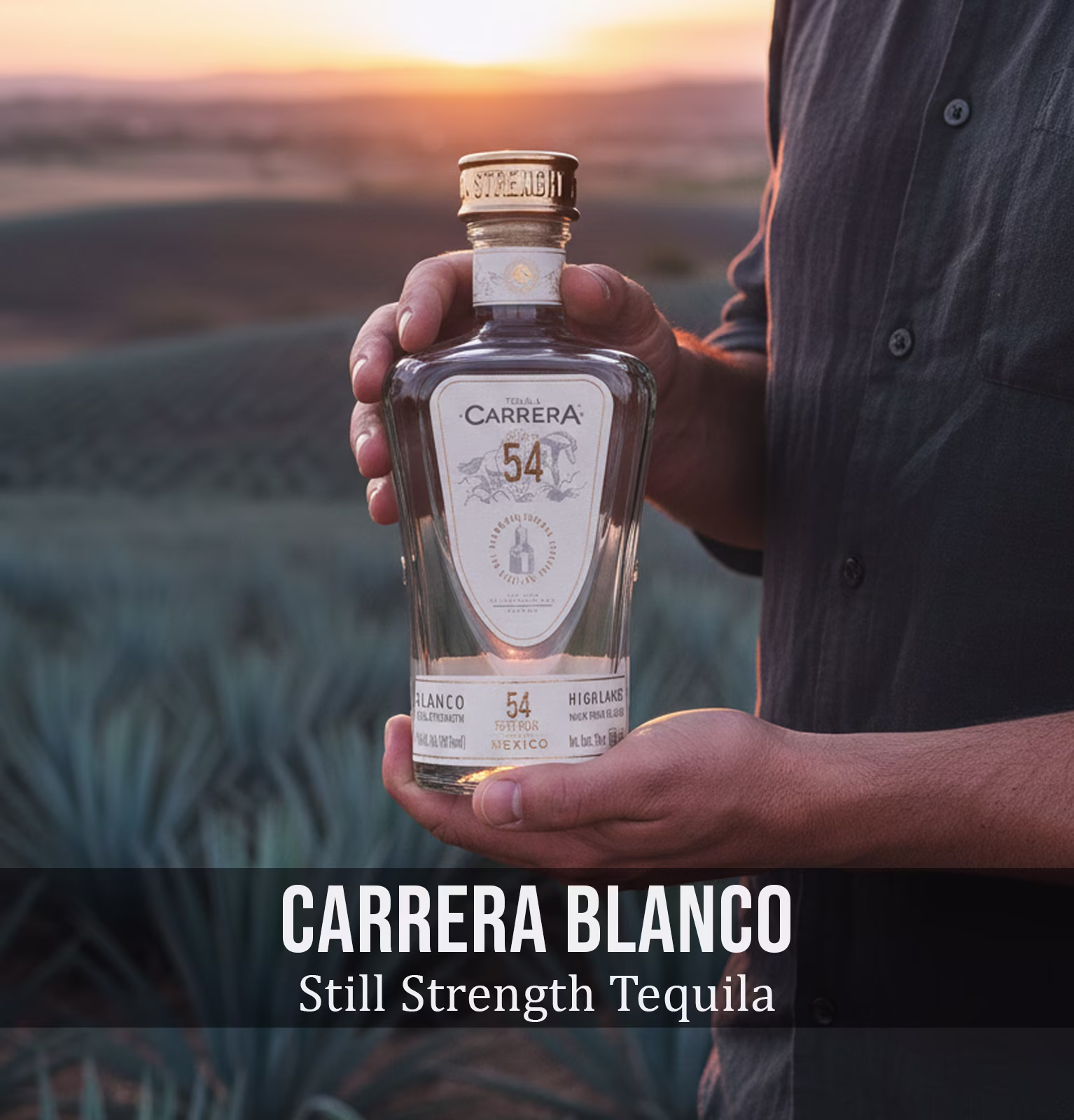 Carrera Blanco Still Strength Tequila