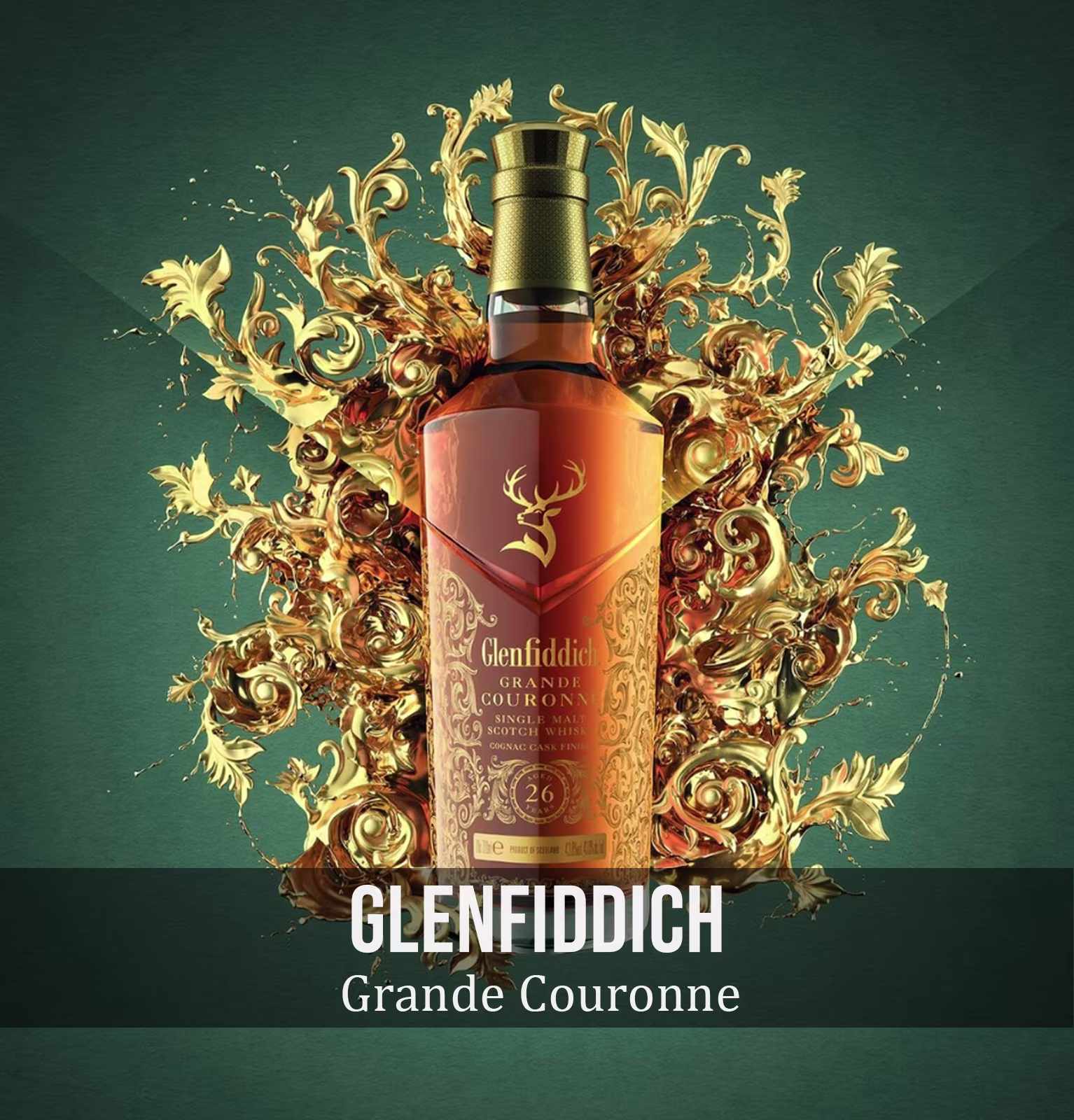 Glenfiddich Grande Couronne 26 Year Old Single Malt Scotch Whisky