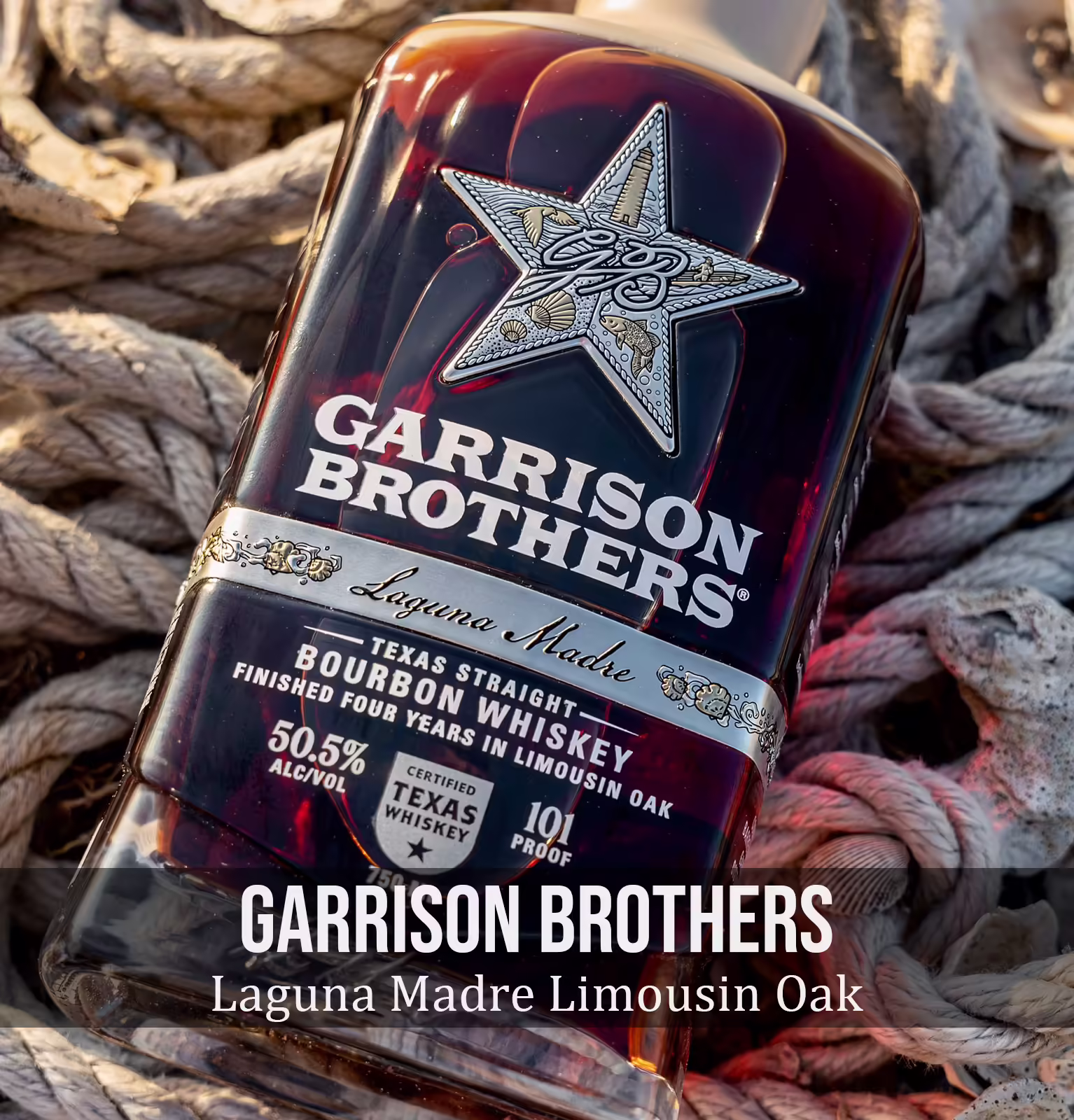 Garrison Brothers Laguna Madre Limousin Oak Bourbon whiskey