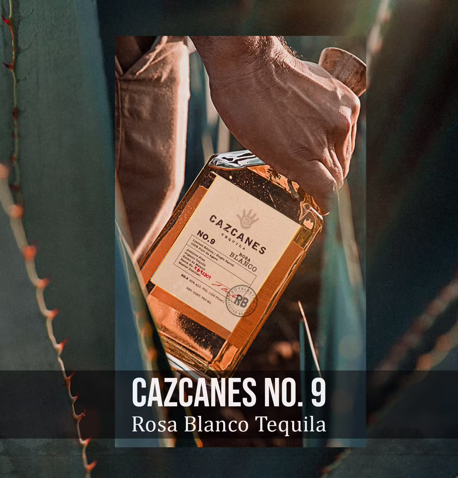 Cazcanes Rosa Blanco No. 9 Tequila