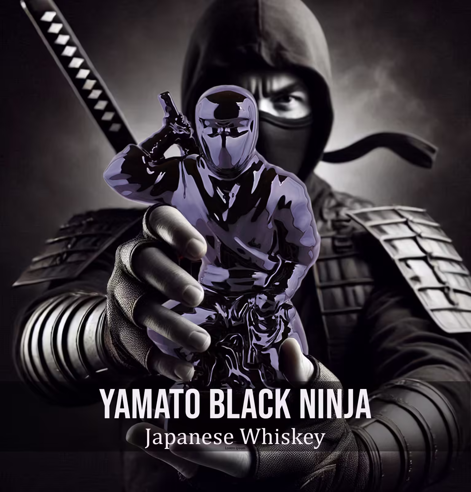 Yamato Black Ninja Japanese Whiskey