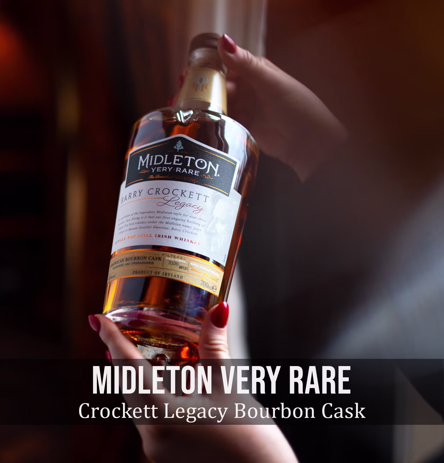 Midleton Very Rare Barry Crockett Legacy Bourbon Cask Irish Whiskey