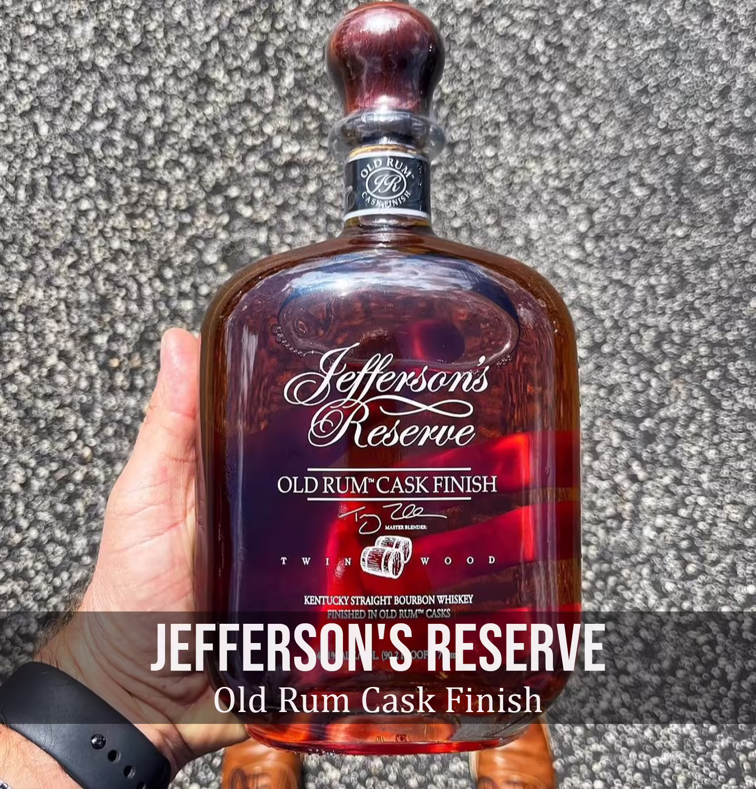 Jeffersons Reserve Old Rum Cask Finish Bourbon Whiskey