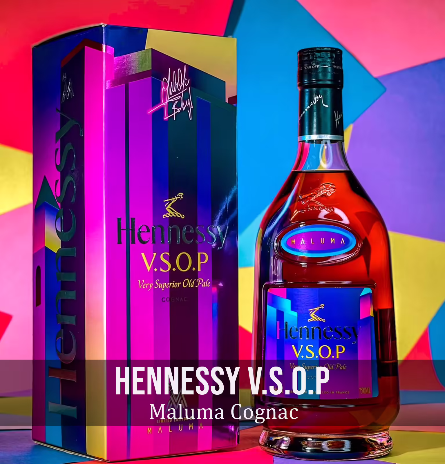 Hennessy V.S.O.P Limited Edition Maluma Cognac