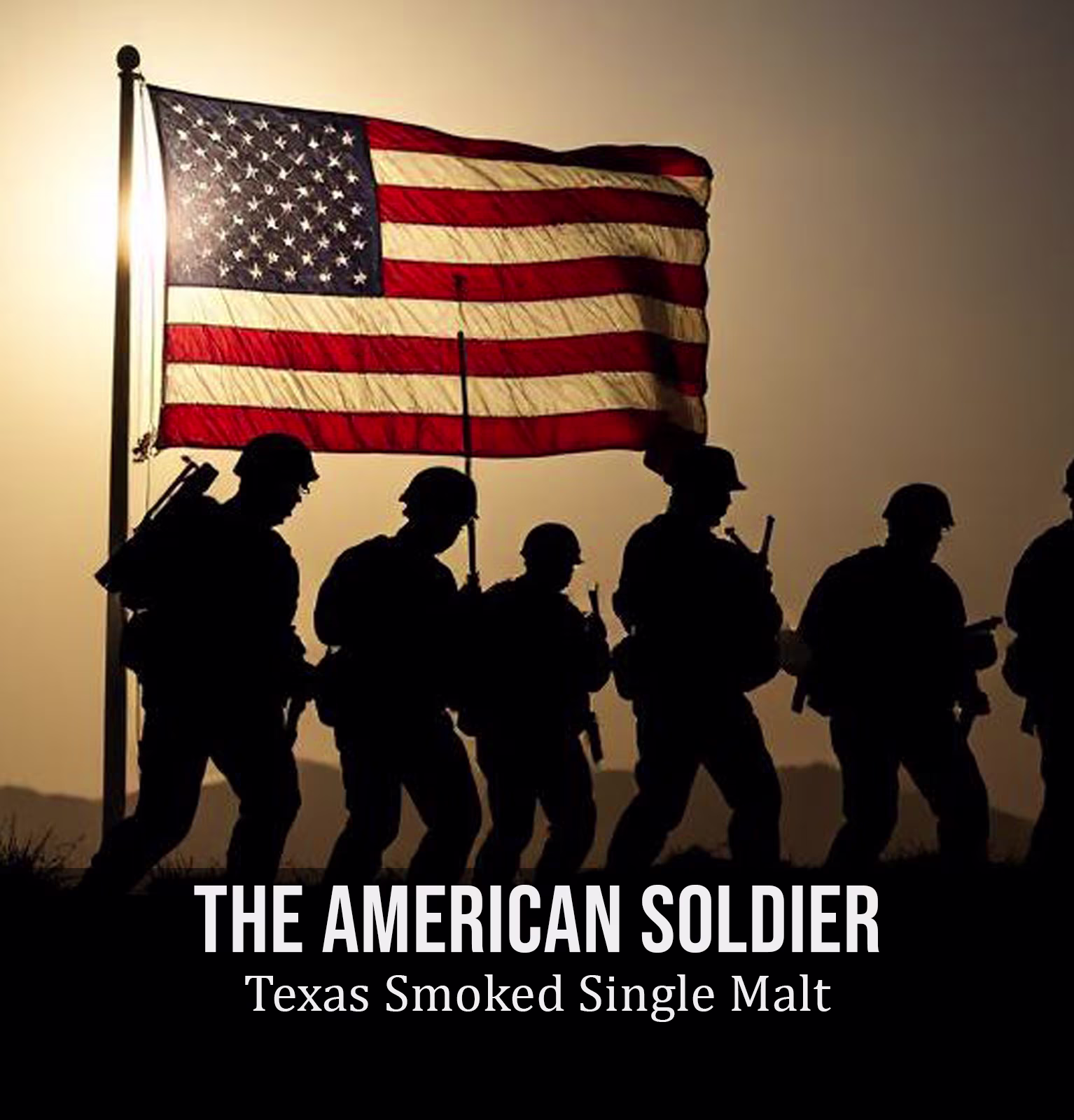 Andalusia Whiskey Co. The American Soldier Texas Smoked Single Malt Whiskey
