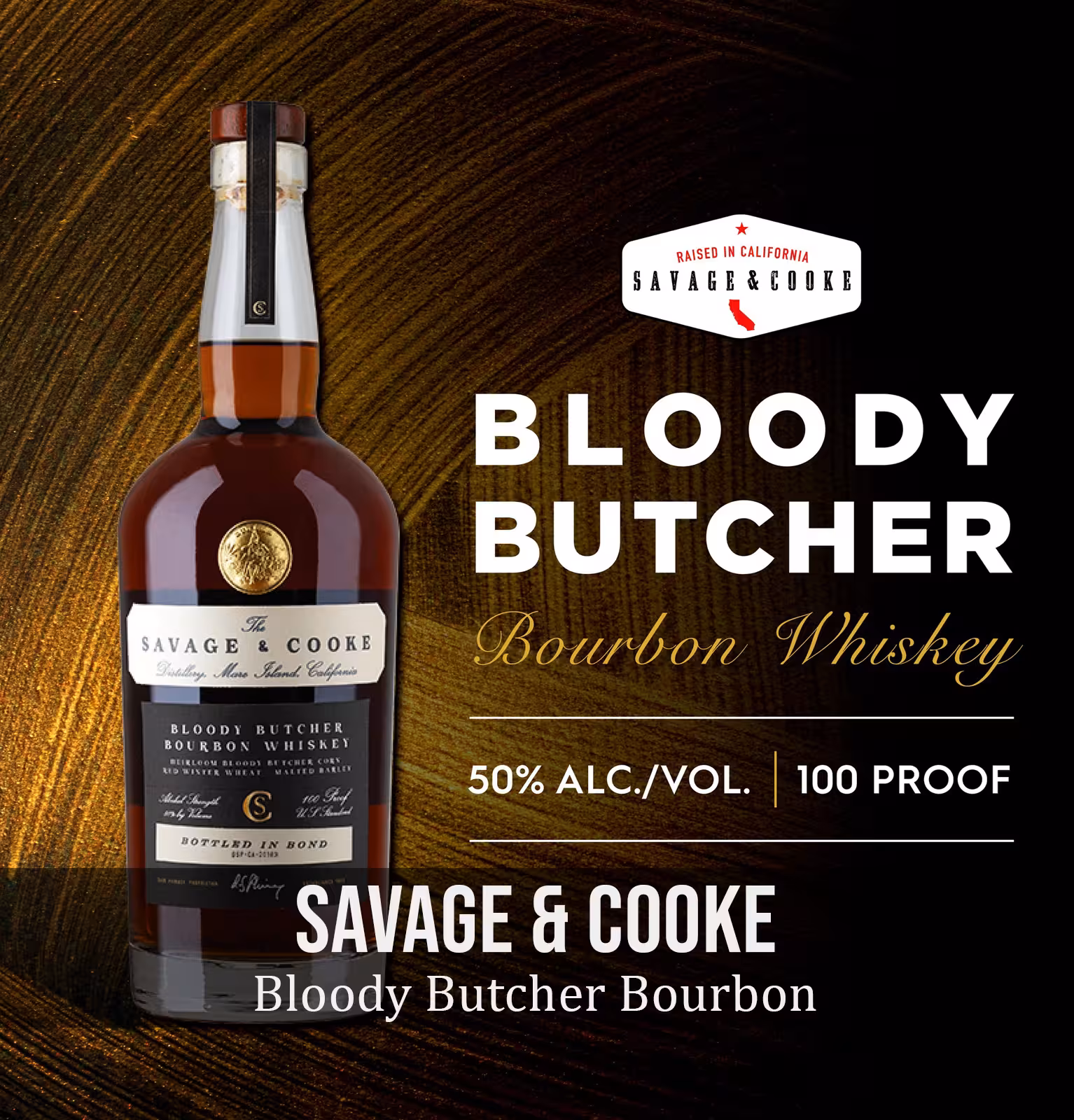 Savage & Cooke Bloody Butcher Bourbon Whiskey