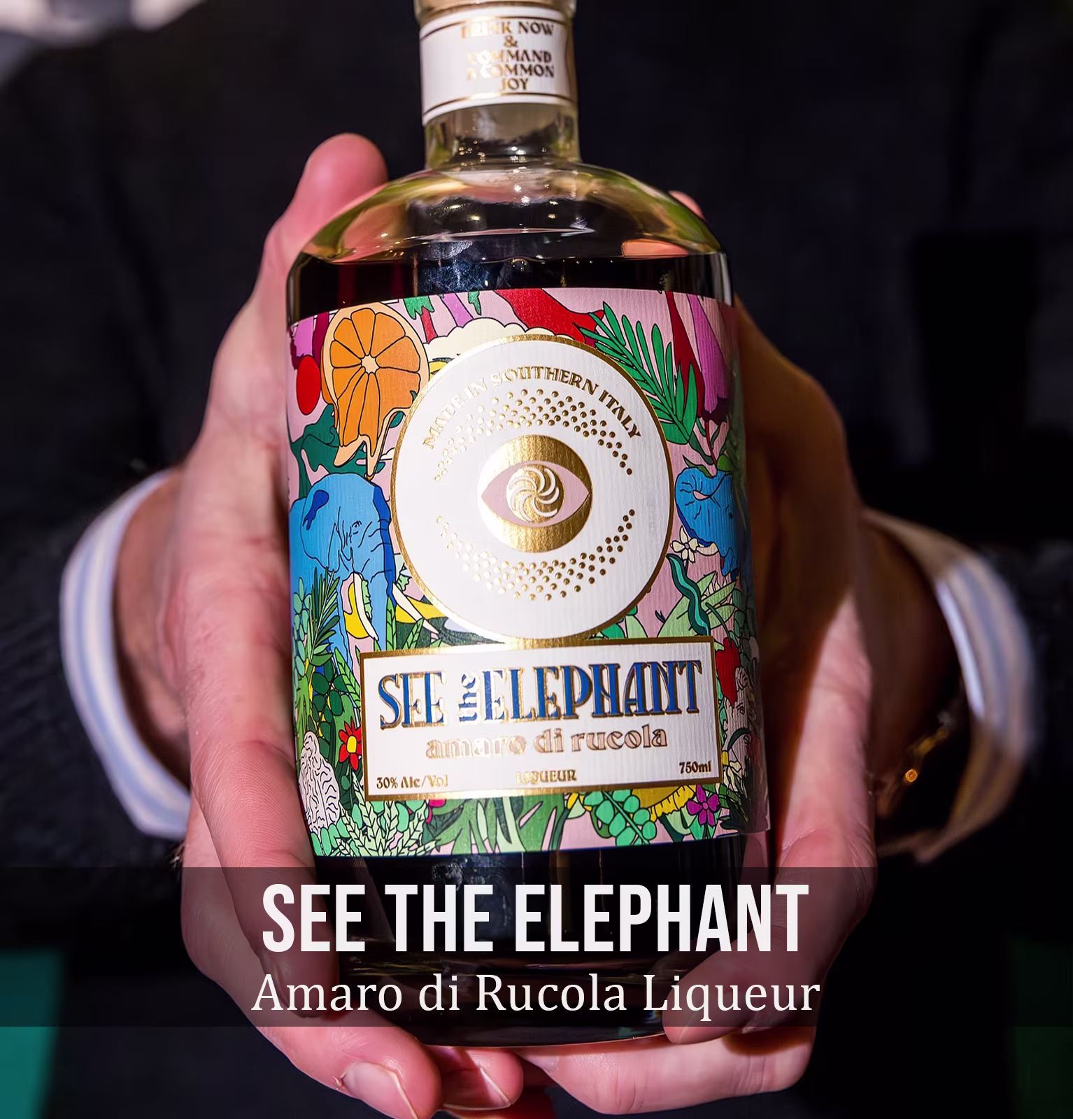 See the Elephant Amaro di Rucola Herbal Liqueur